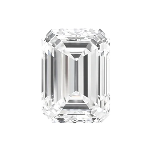 1.01ct GIA Emerald I/SI1 Natural Earth Born Diamond