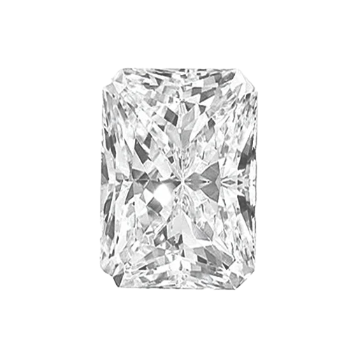 0.76ct GIA Radiant G/VS2 Natural Earth Born Diamond