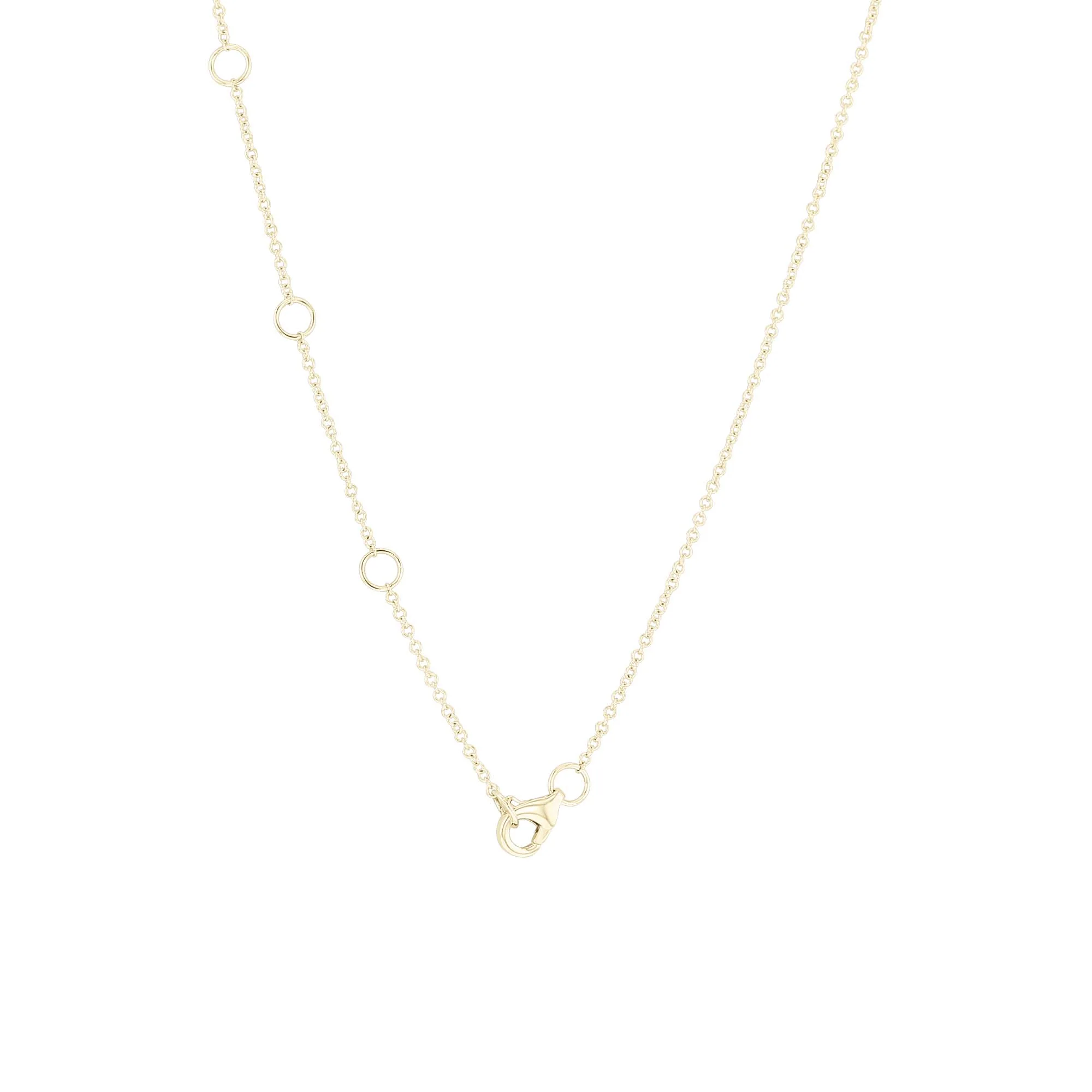 Angelina Diamond Cross Necklace - Image 4
