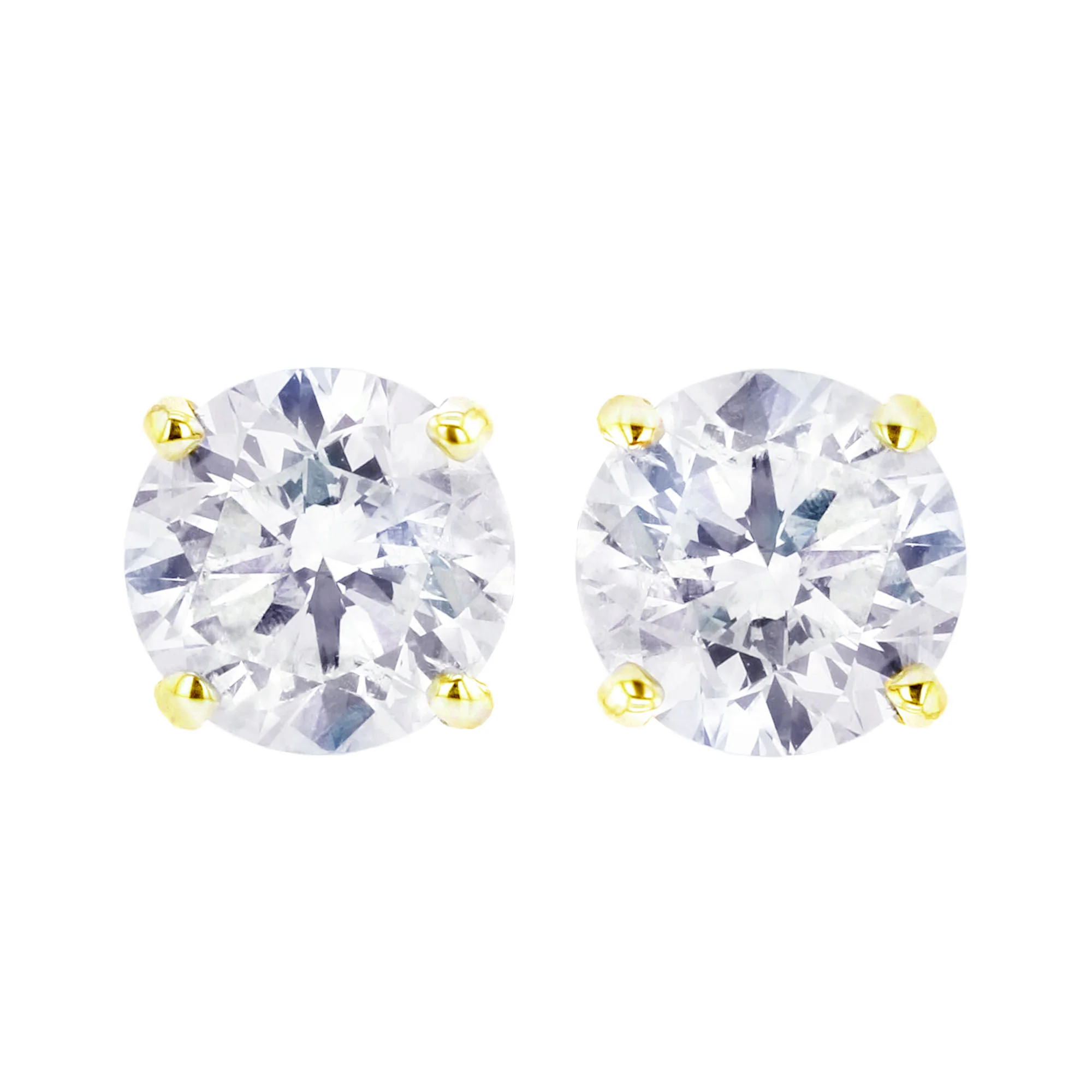 Anita Diamond Stud Earrings 1/2ct - Image 3