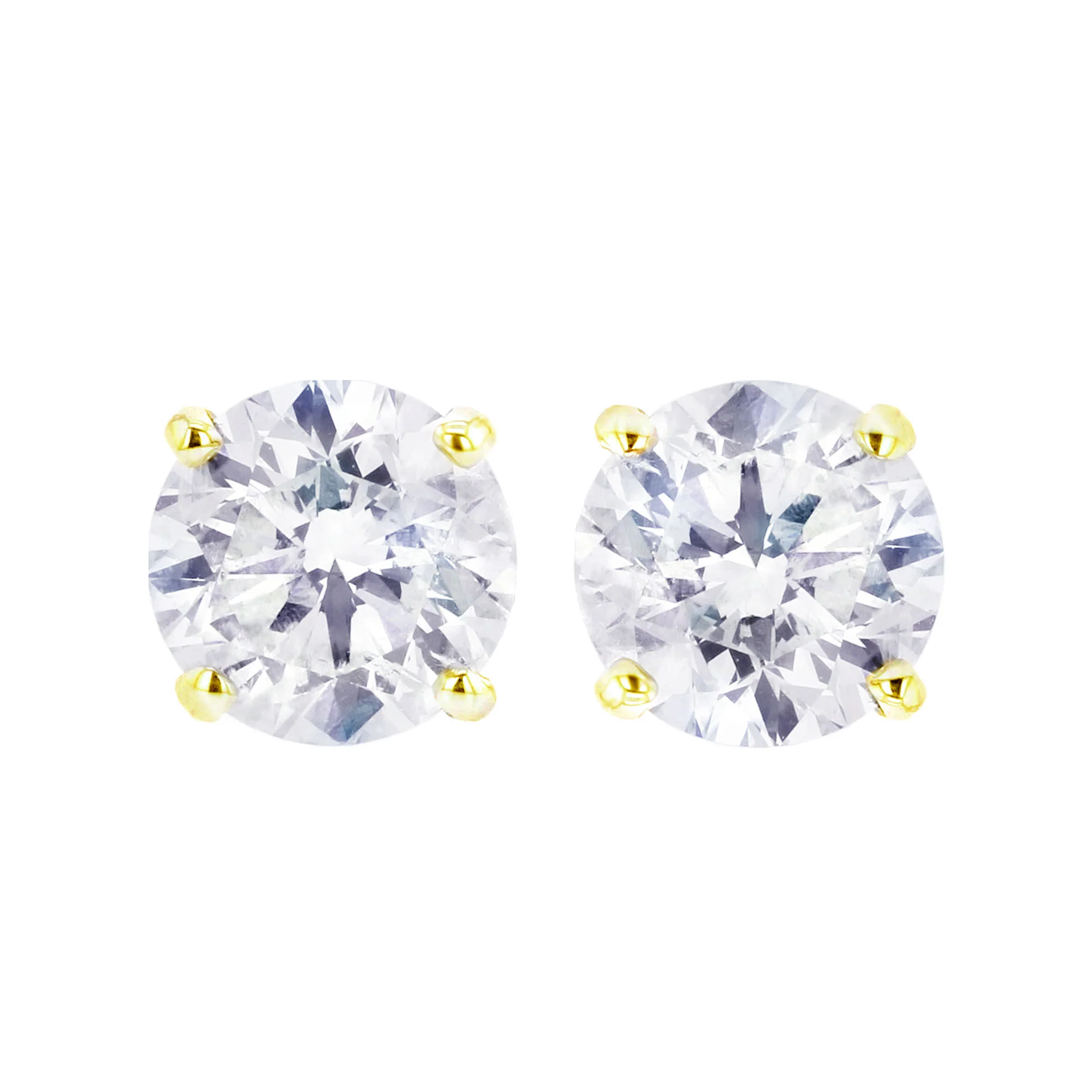 Anita Diamond Stud Earrings 1/3ct - Image 3