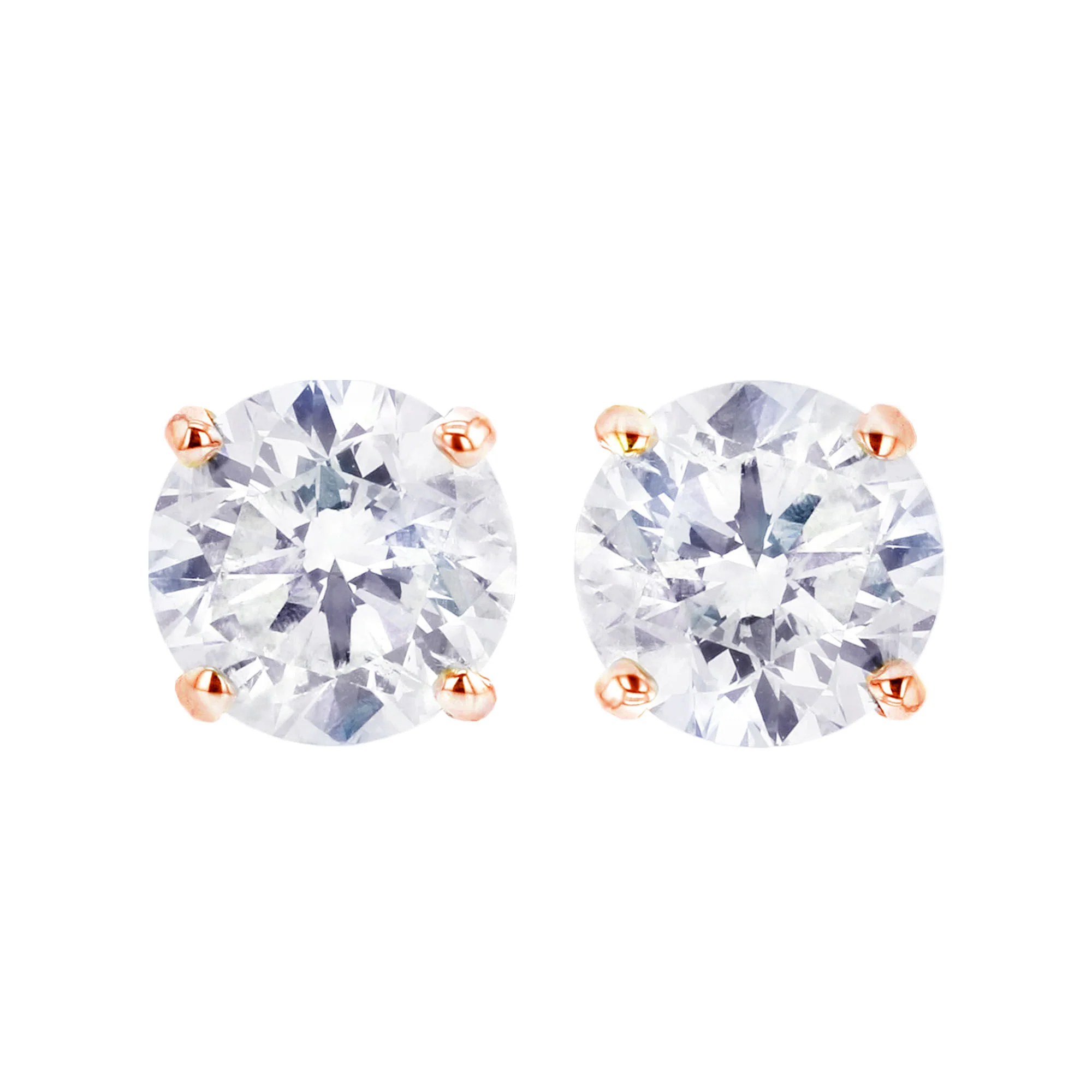 Anita Diamond Stud Earrings 1/3ct - Image 4