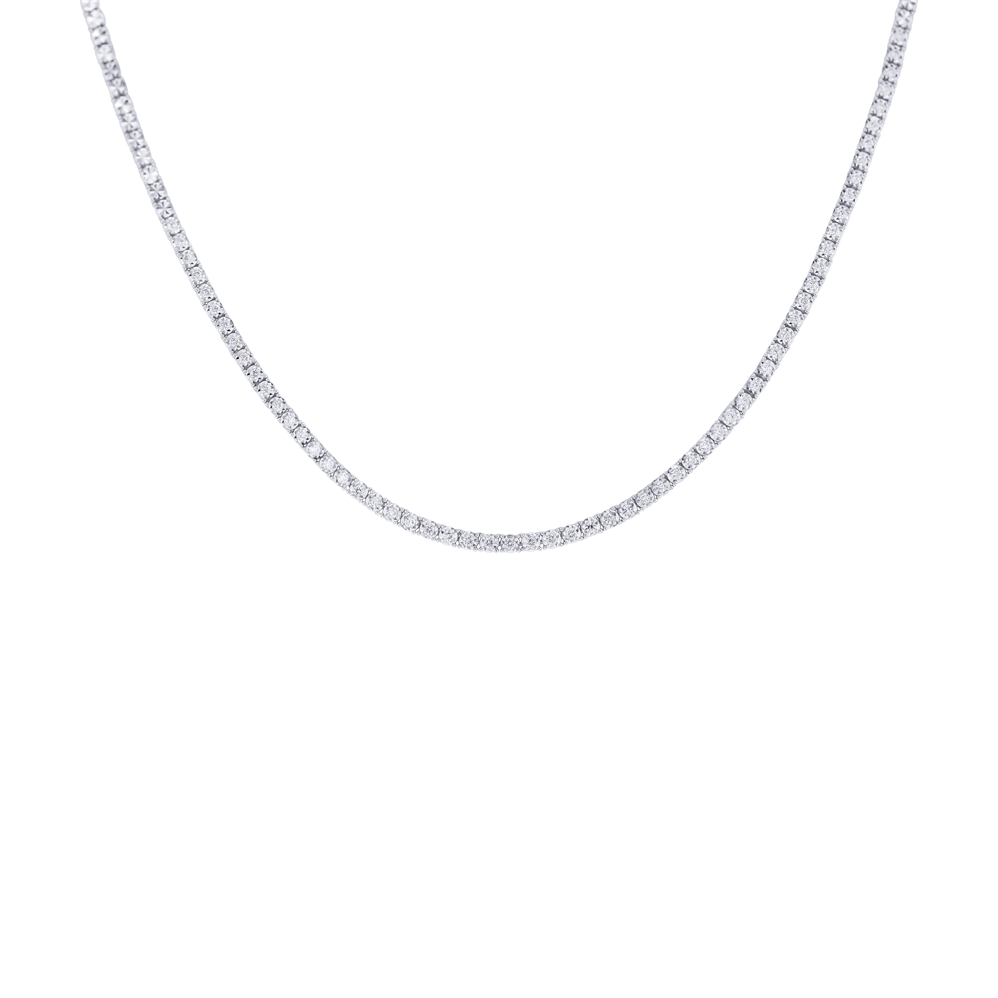 Anouk Choker Diamond Tennis Necklace - Image 3