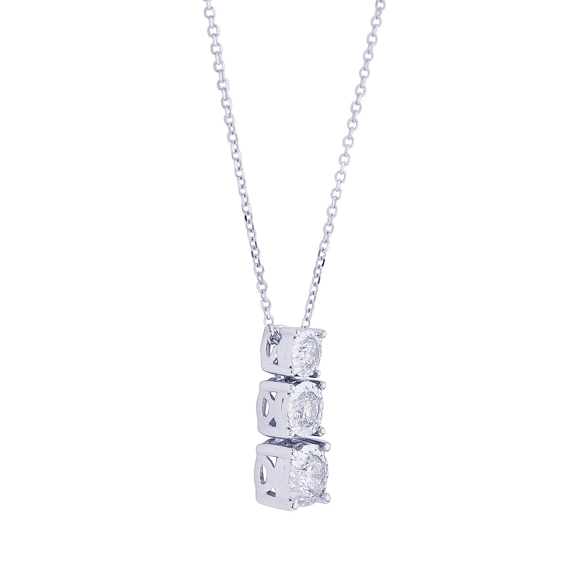 Asha Mirage Diamond Necklace - Image 3