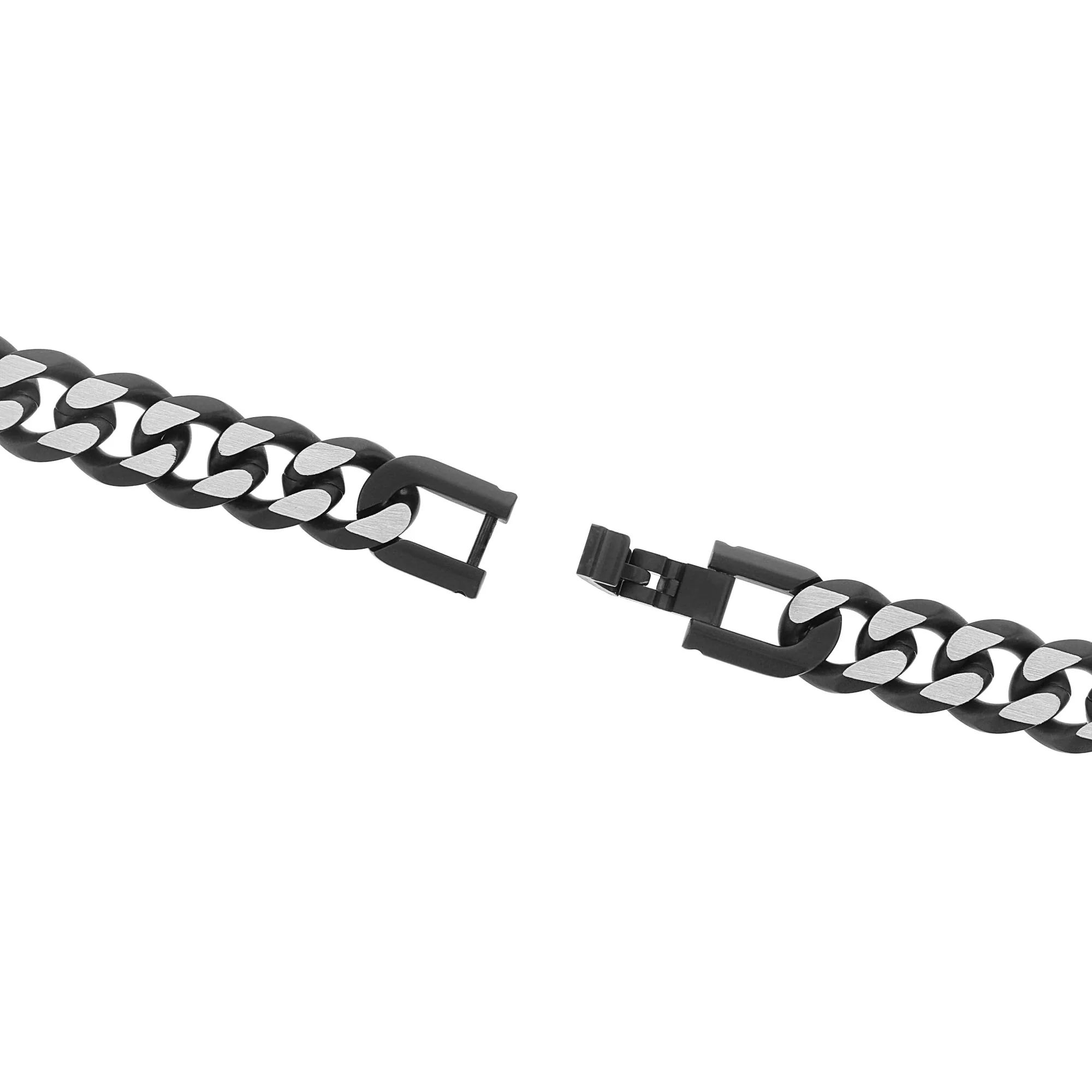 Bentayga Stainless Steel Black Ion Plated Curb Chain - Image 3