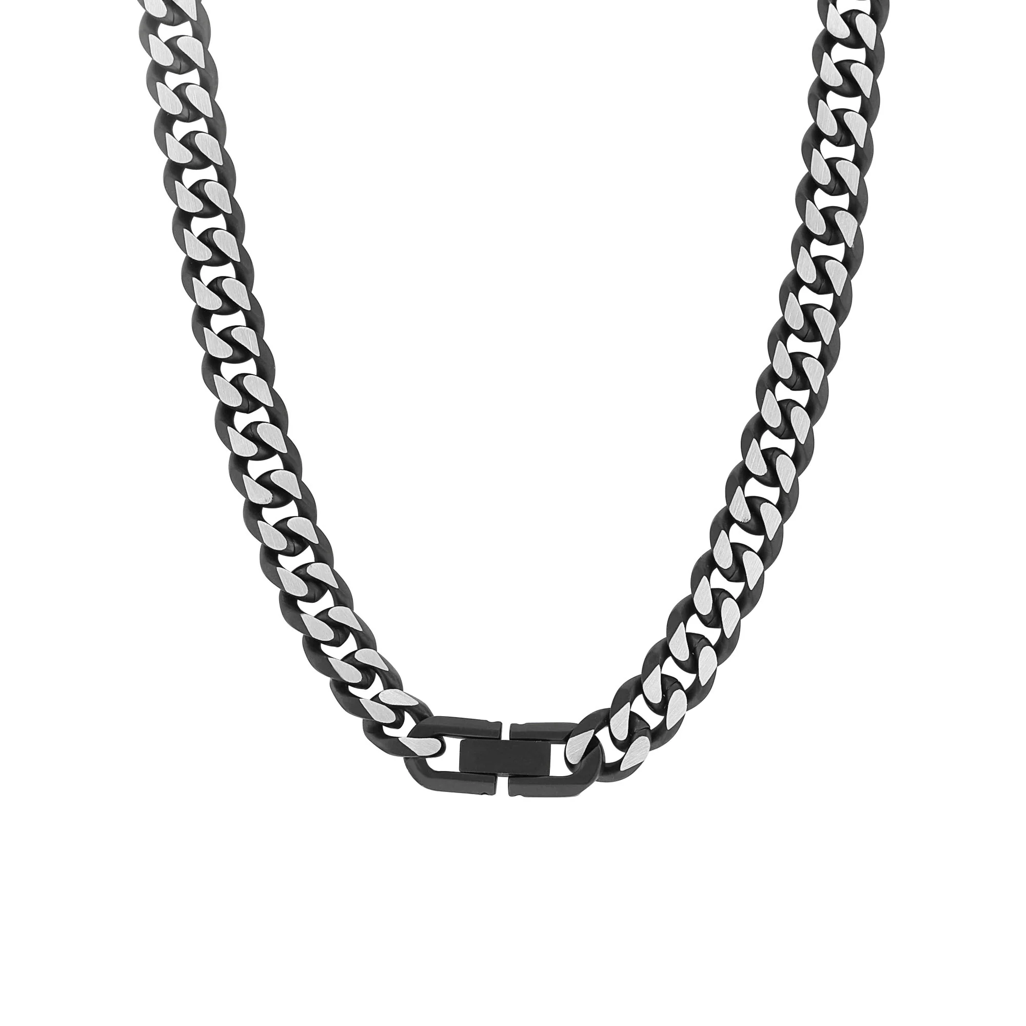 Bentayga Stainless Steel Black Ion Plated Curb Chain - Image 4
