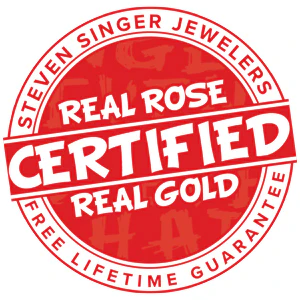 Blue Moon 24kt Gold Dipped Rose - Image 3