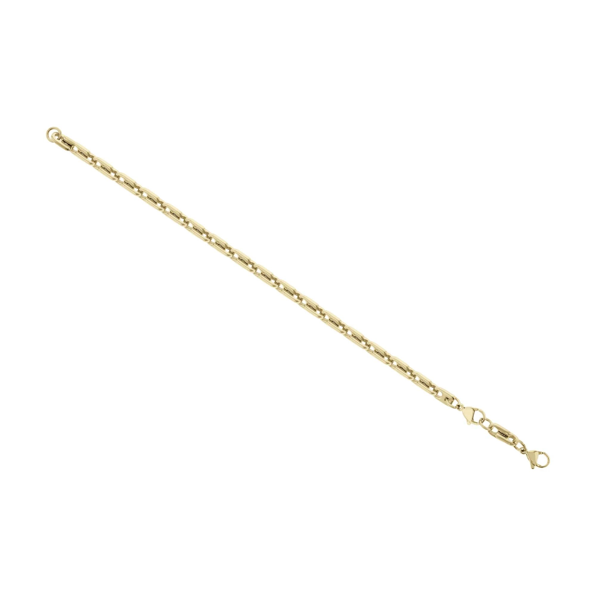 Chaplin Stainless Steel Zipper Link Bracelet - Image 2