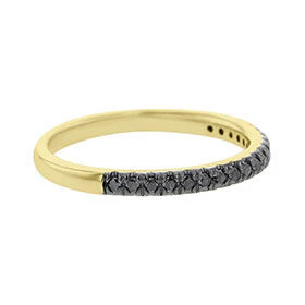 Classical Black Diamond Ring - Image 4
