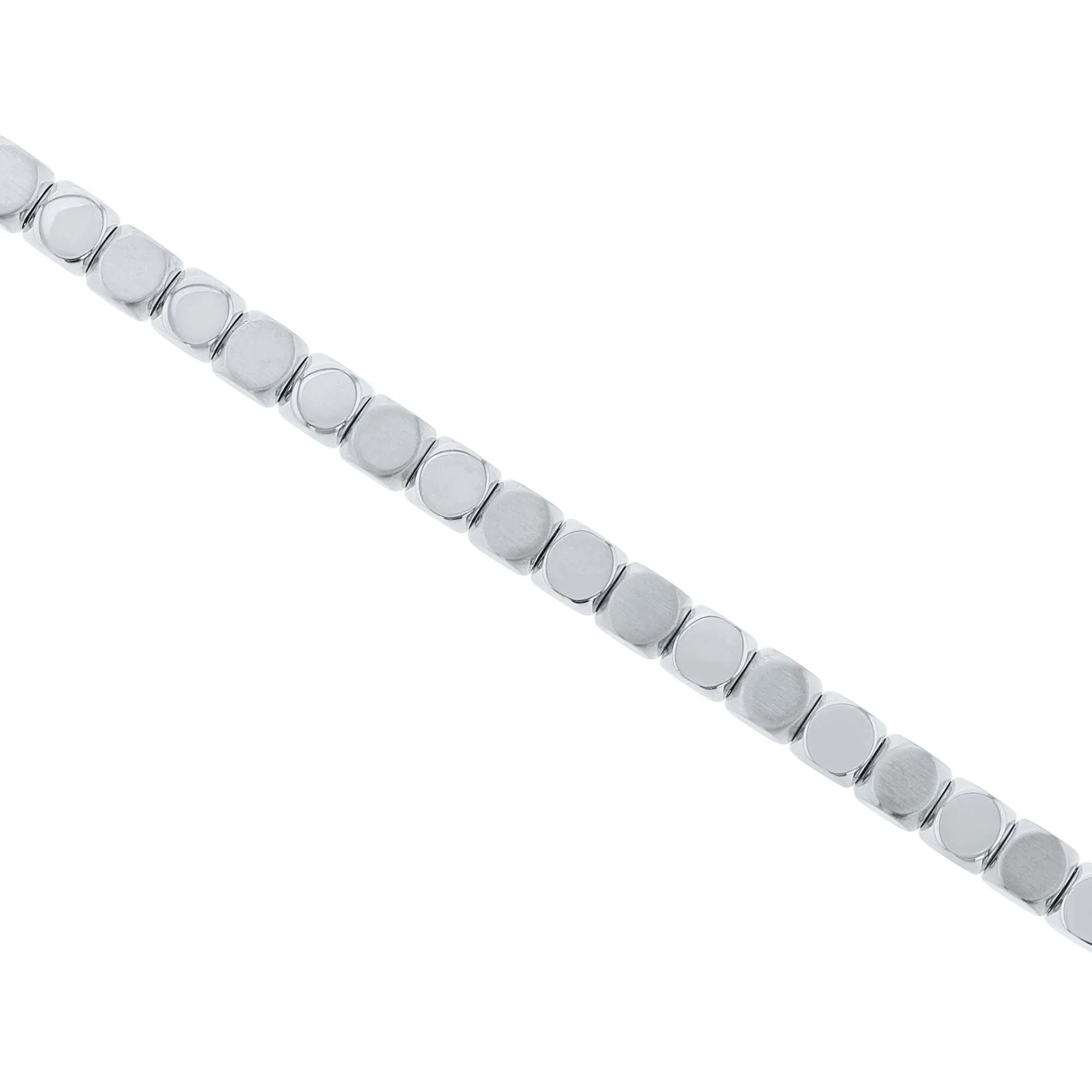 Clift Stainless Steel Beaded Bracelet - Image 3