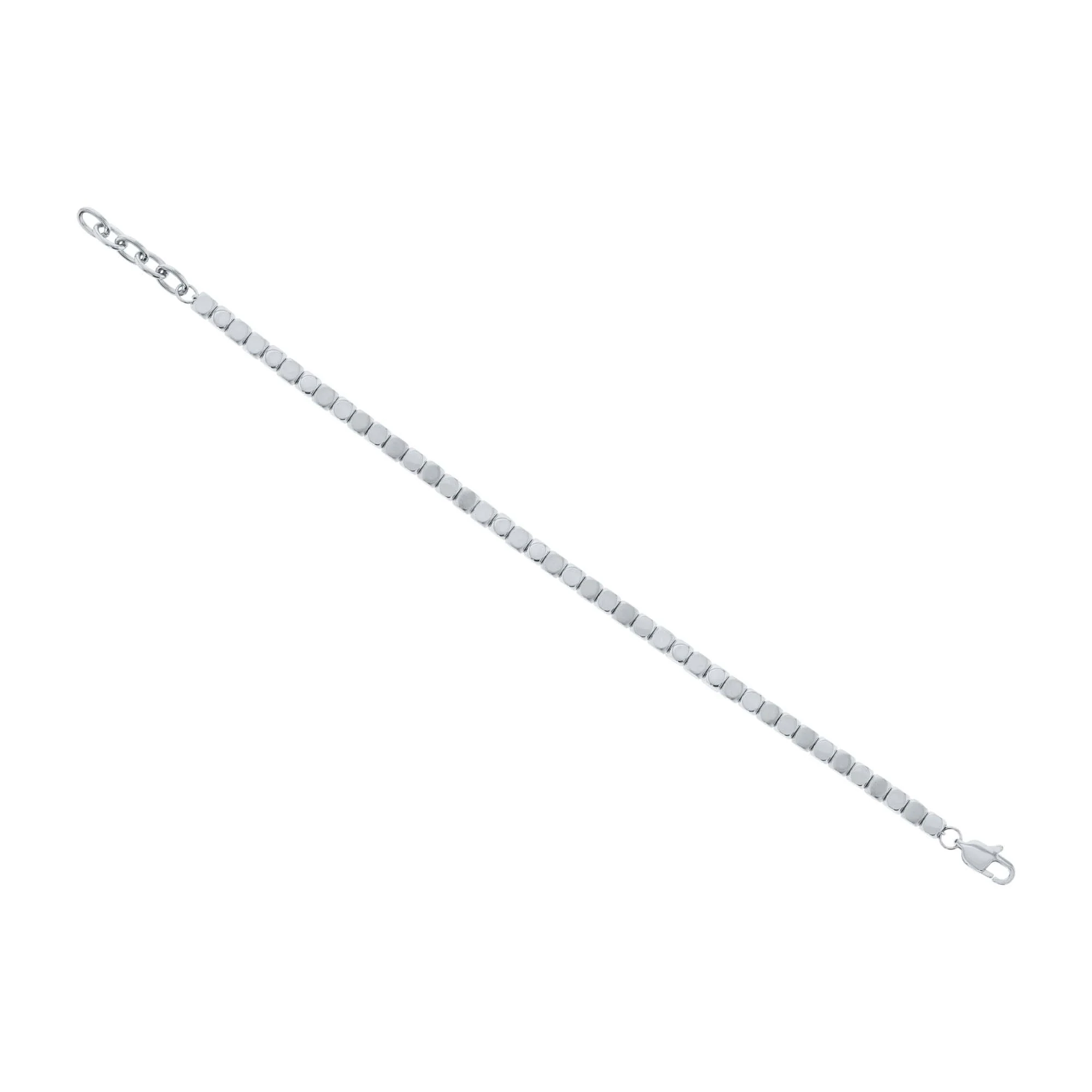 Clift Stainless Steel Beaded Bracelet - Image 6