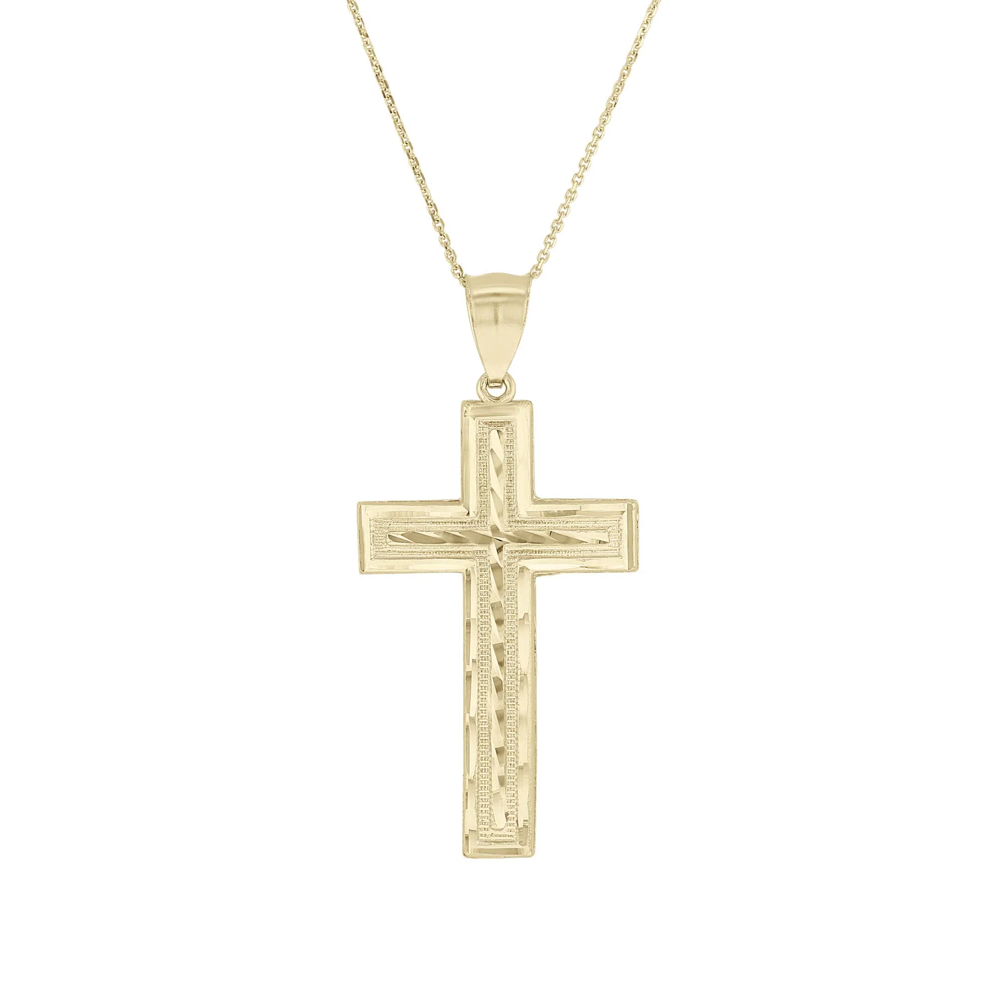 Covenant Gold Cross Necklace