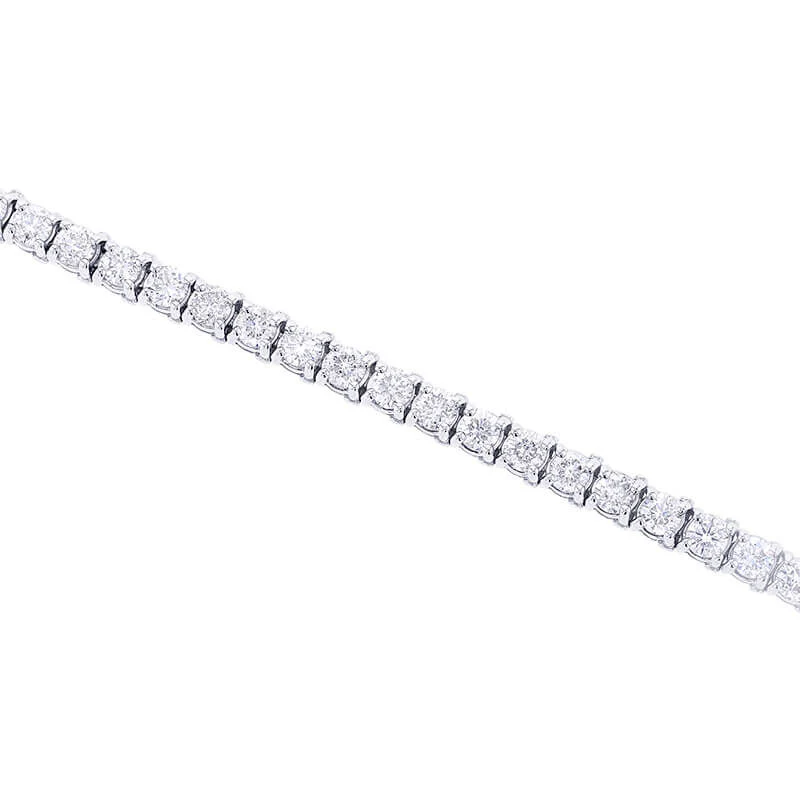 Divinely Classic Diamond Tennis Bracelet 10ct - Image 2
