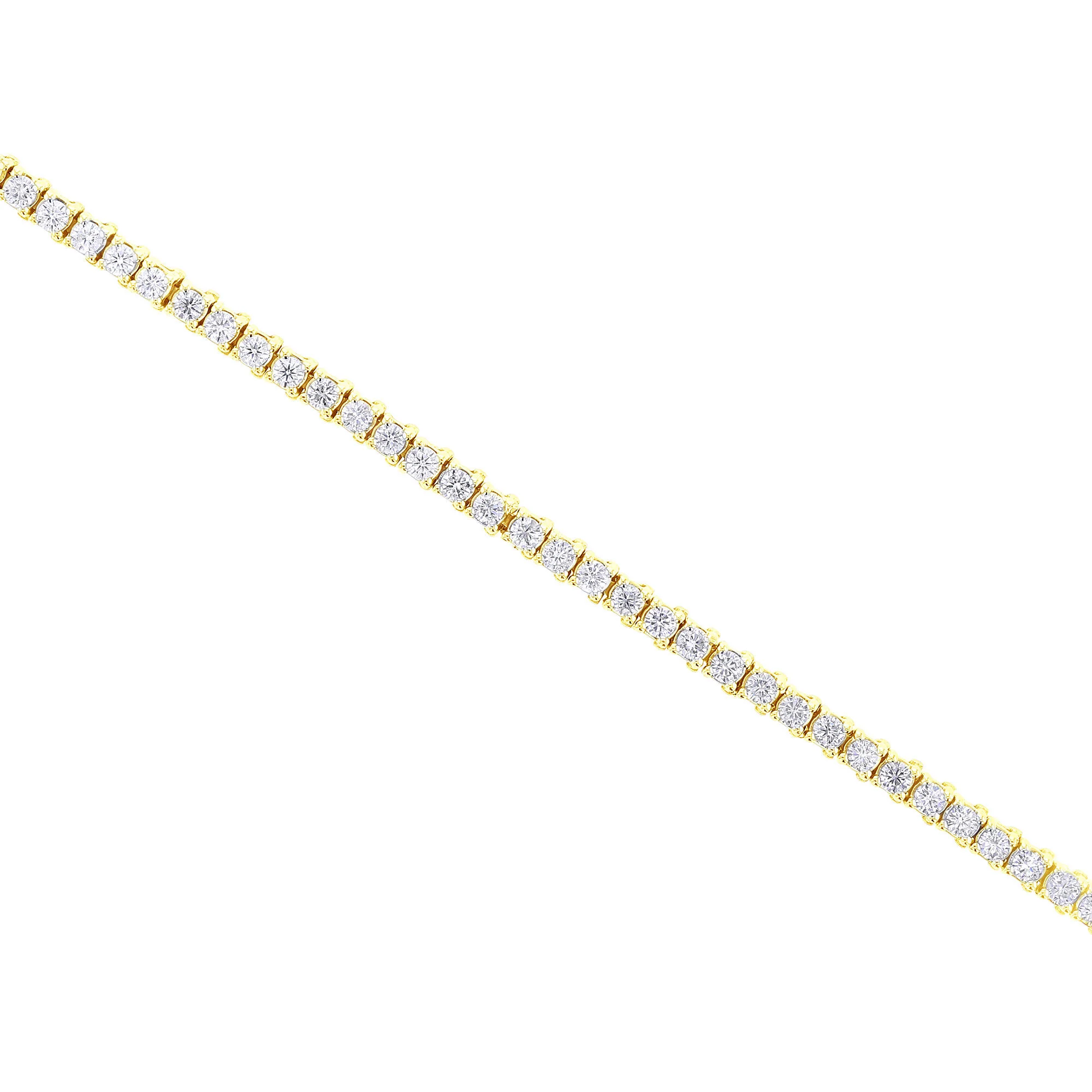 Divinely Classic Diamond Tennis Bracelet 2ct - Image 4