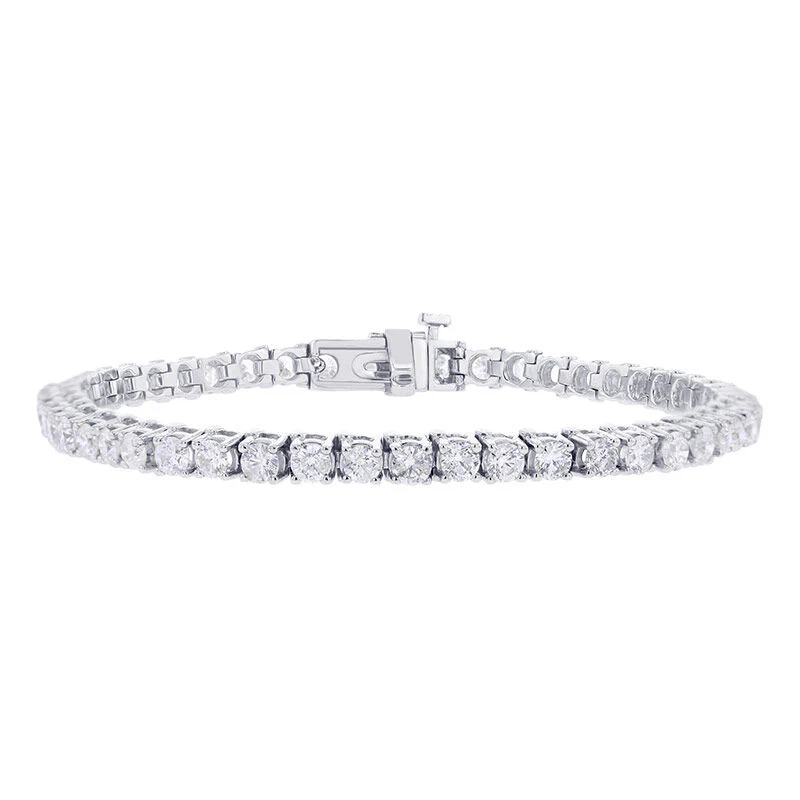 Divinely Classic Diamond Tennis Bracelet 5ct - Image 3