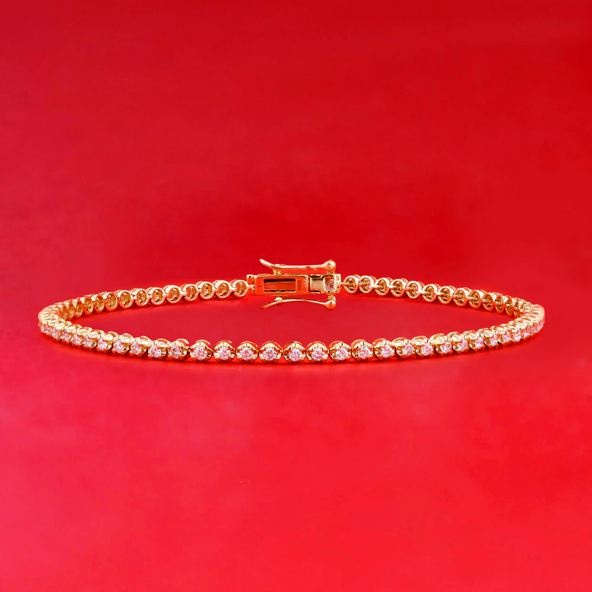 Endless Diamond Tennis Bracelet 1ct - Image 3