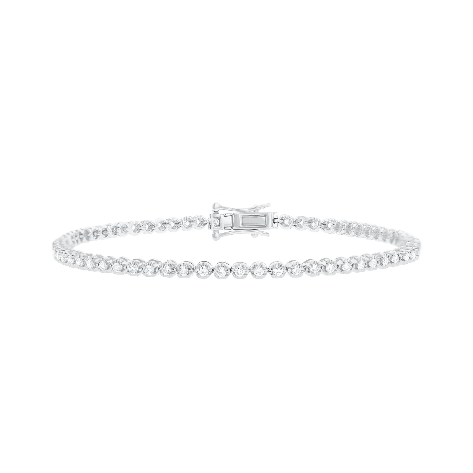Endless Diamond Tennis Bracelet 1ct - Image 4