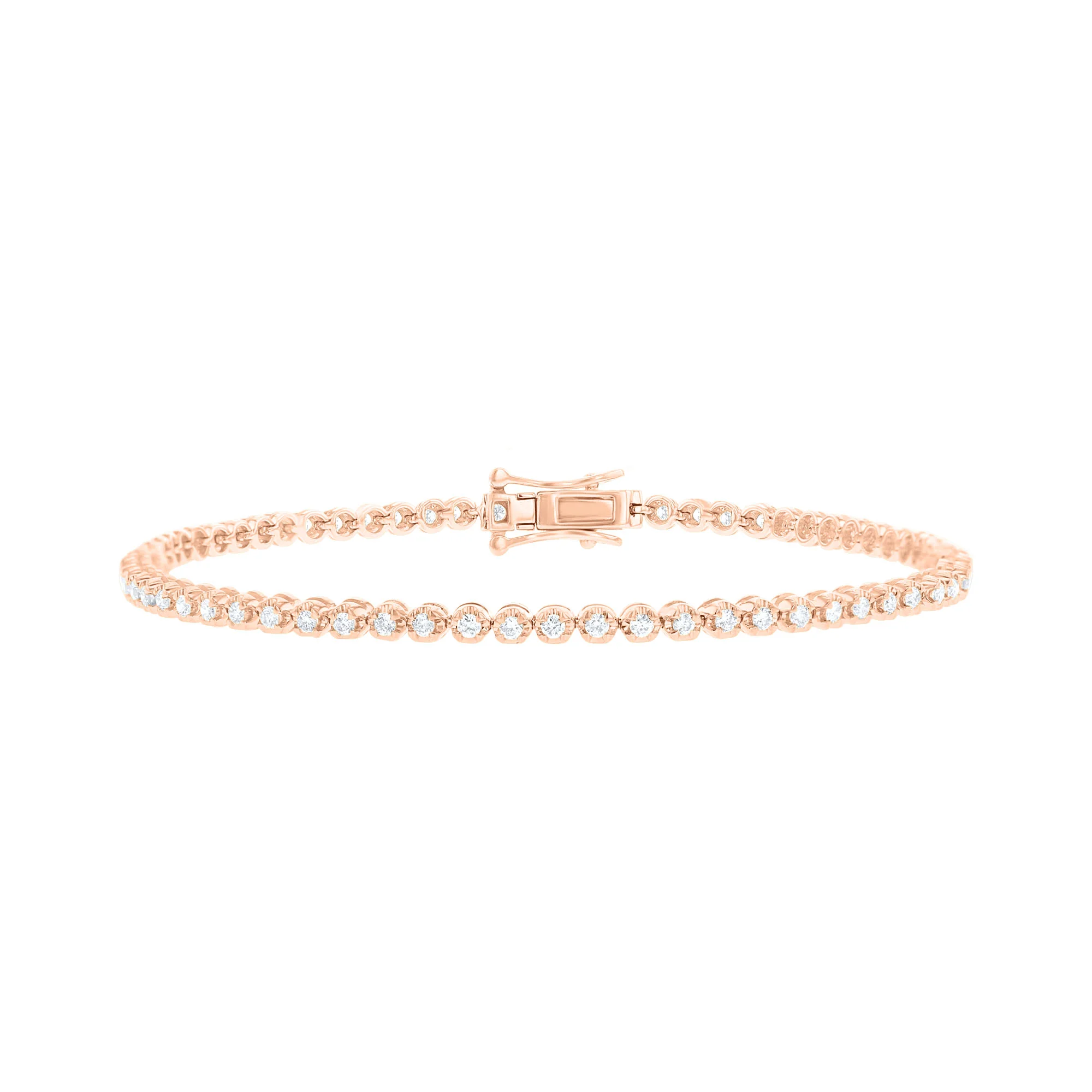 Endless Diamond Tennis Bracelet 1ct - Image 5