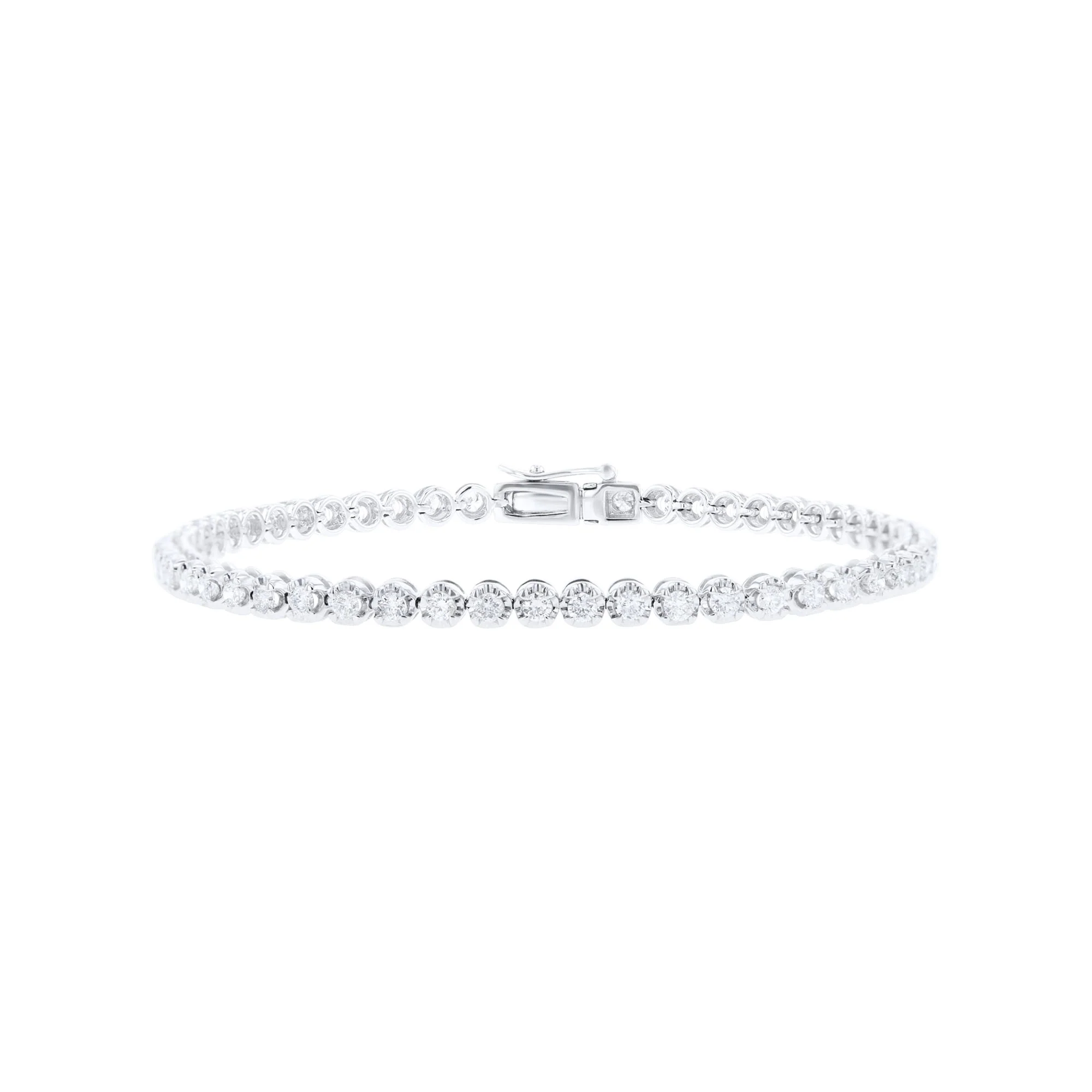 Endless Diamond Tennis Bracelet 2ct - Image 3