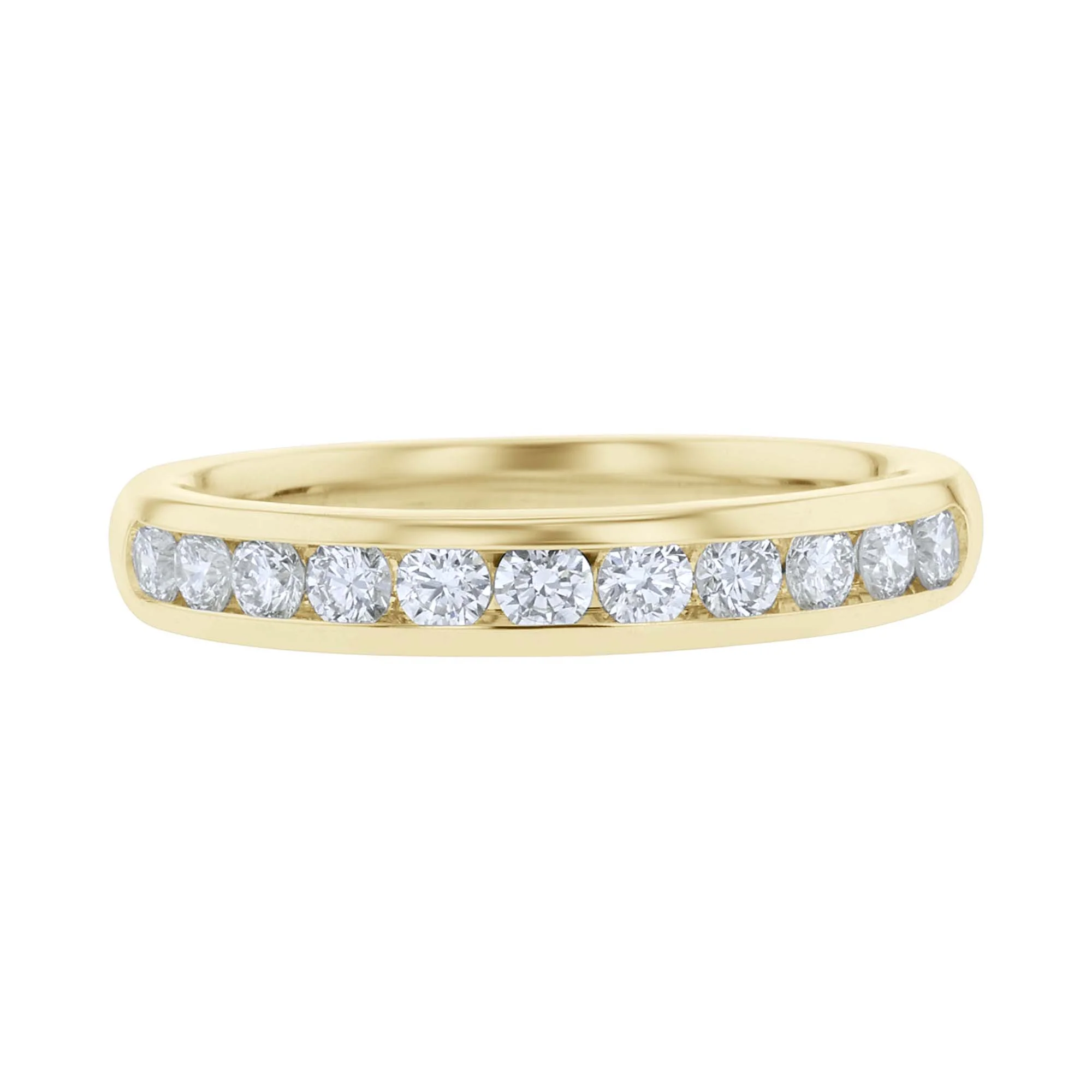 Forever Chita Channel Set Diamond Wedding Ring - Image 10