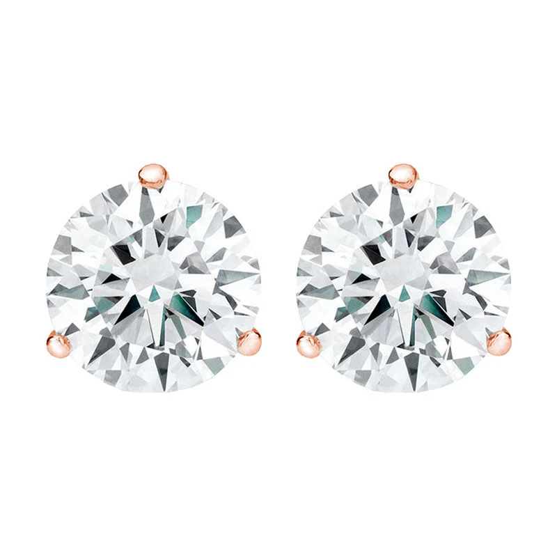 Get Naked Diamond Stud Earrings 1 1/4ct - Image 5