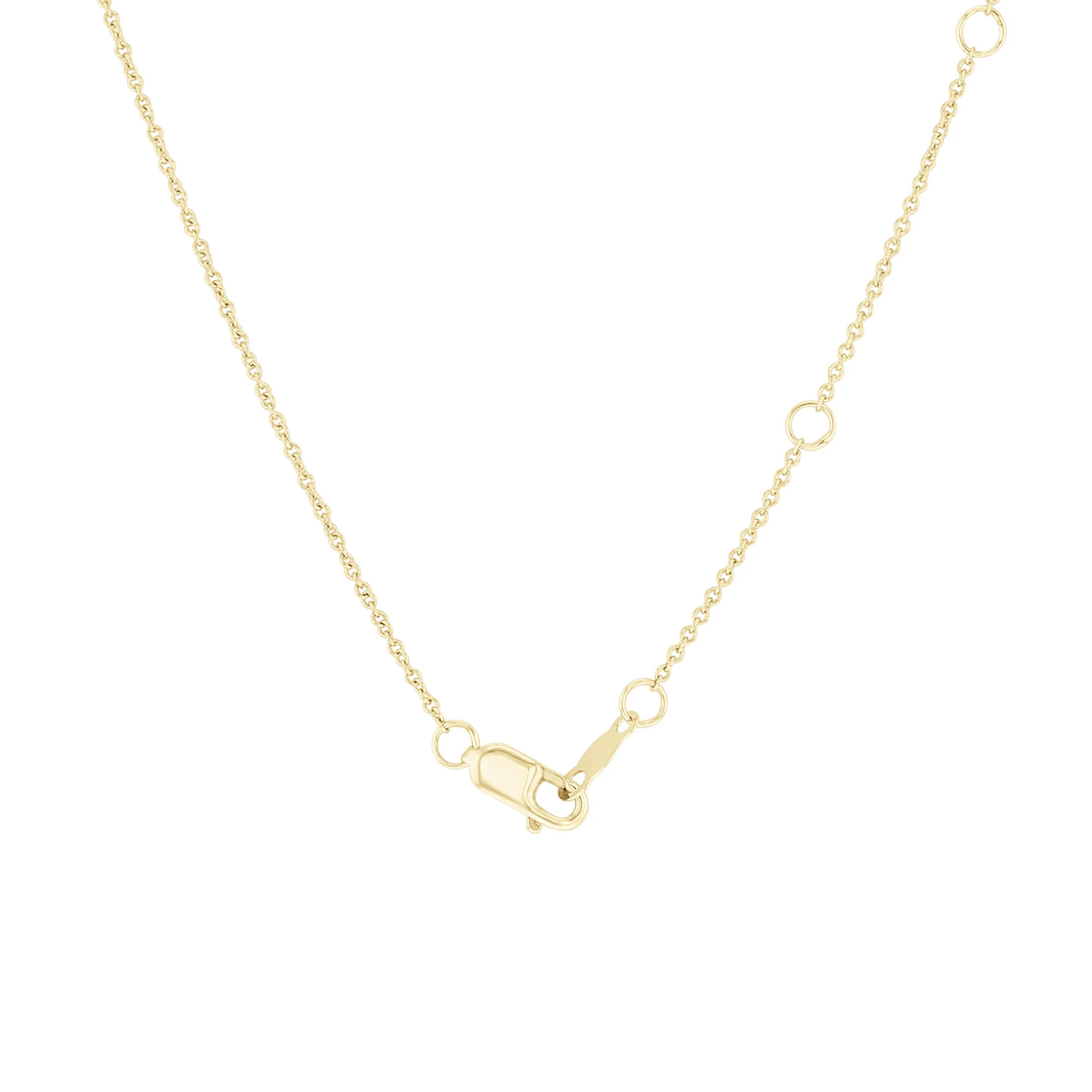 Get Naked Solitaire Diamond Bezel Necklace 1/2ct - Image 3