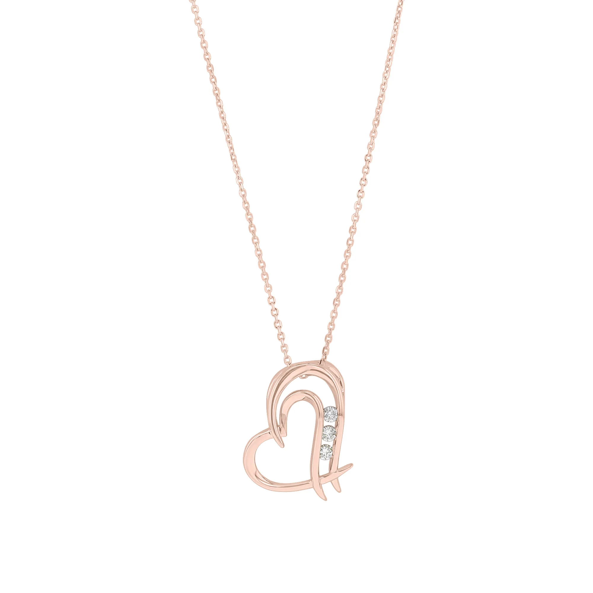 Hopeful Hearts Diamond Necklace - Image 5