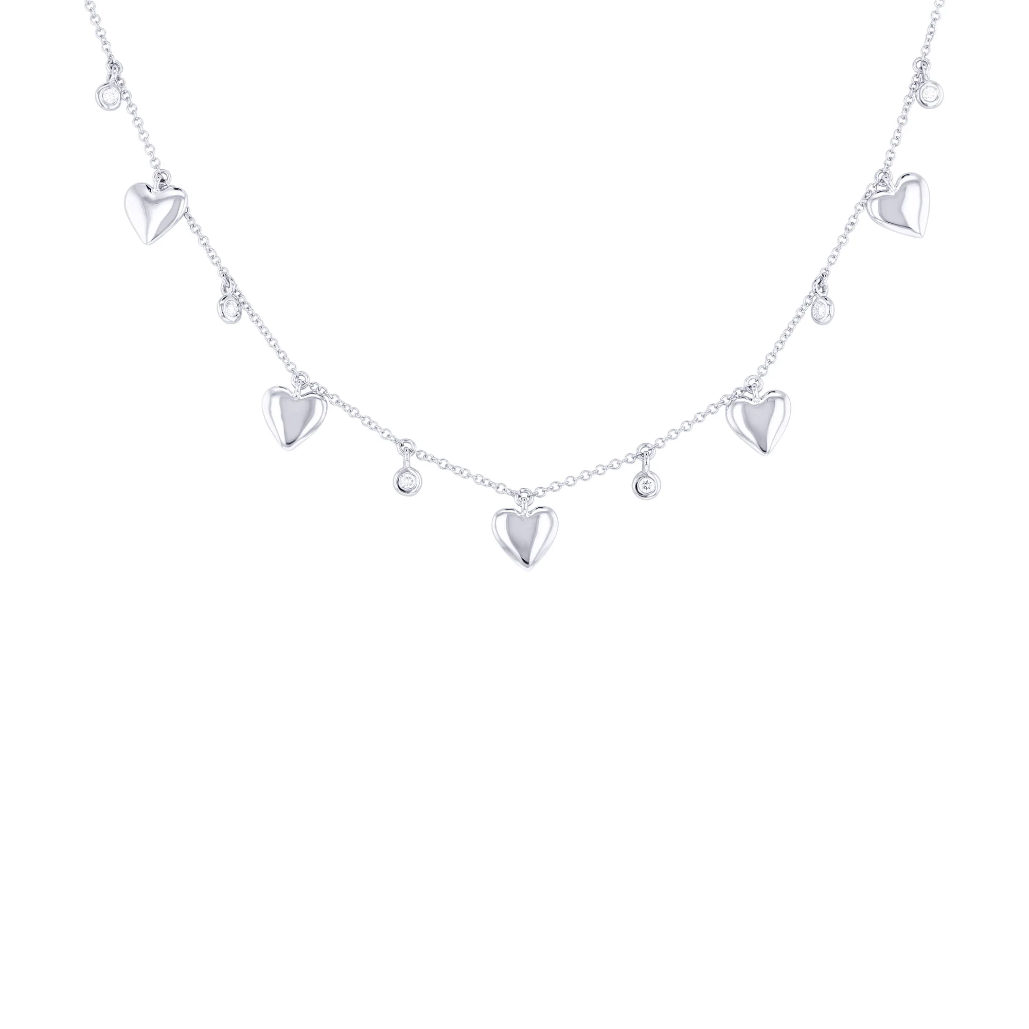 Love Bubble Diamond Choker Necklace - Image 3