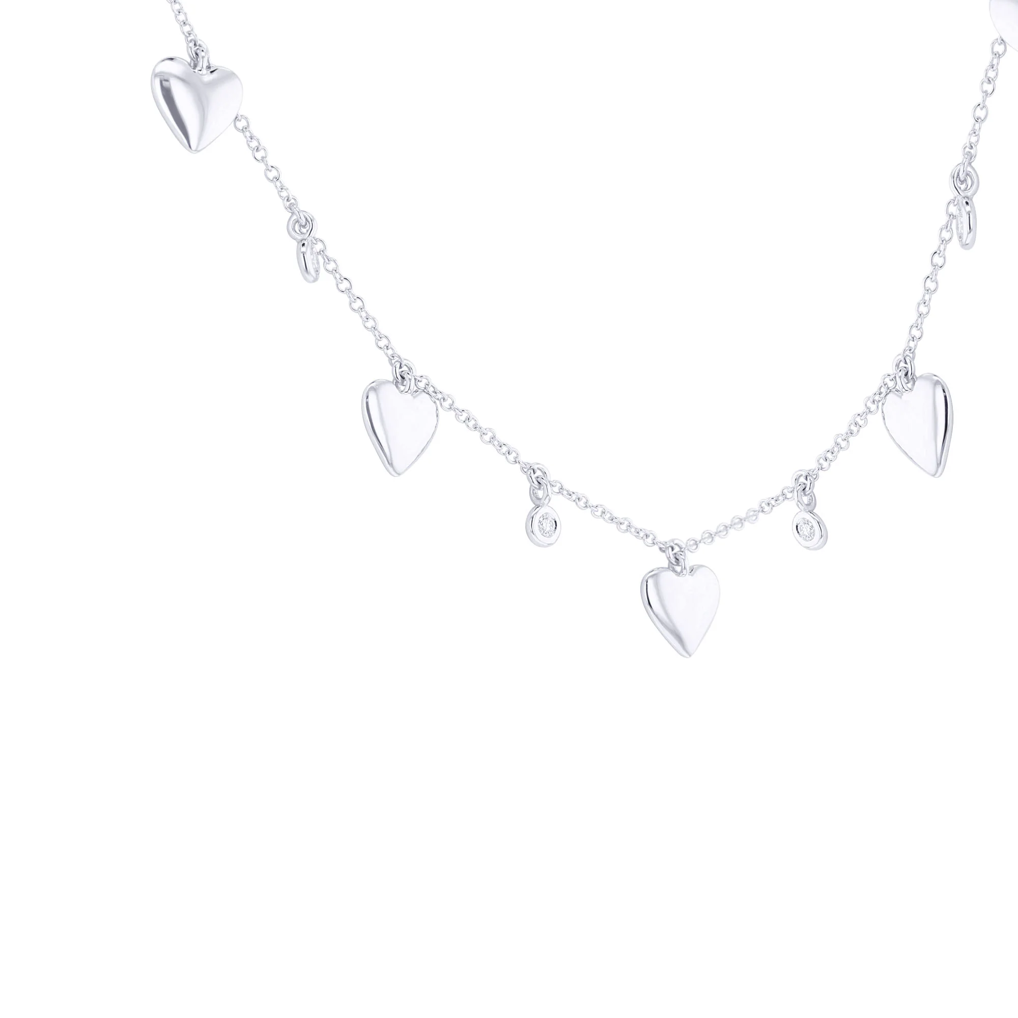 Love Bubble Diamond Choker Necklace - Image 4
