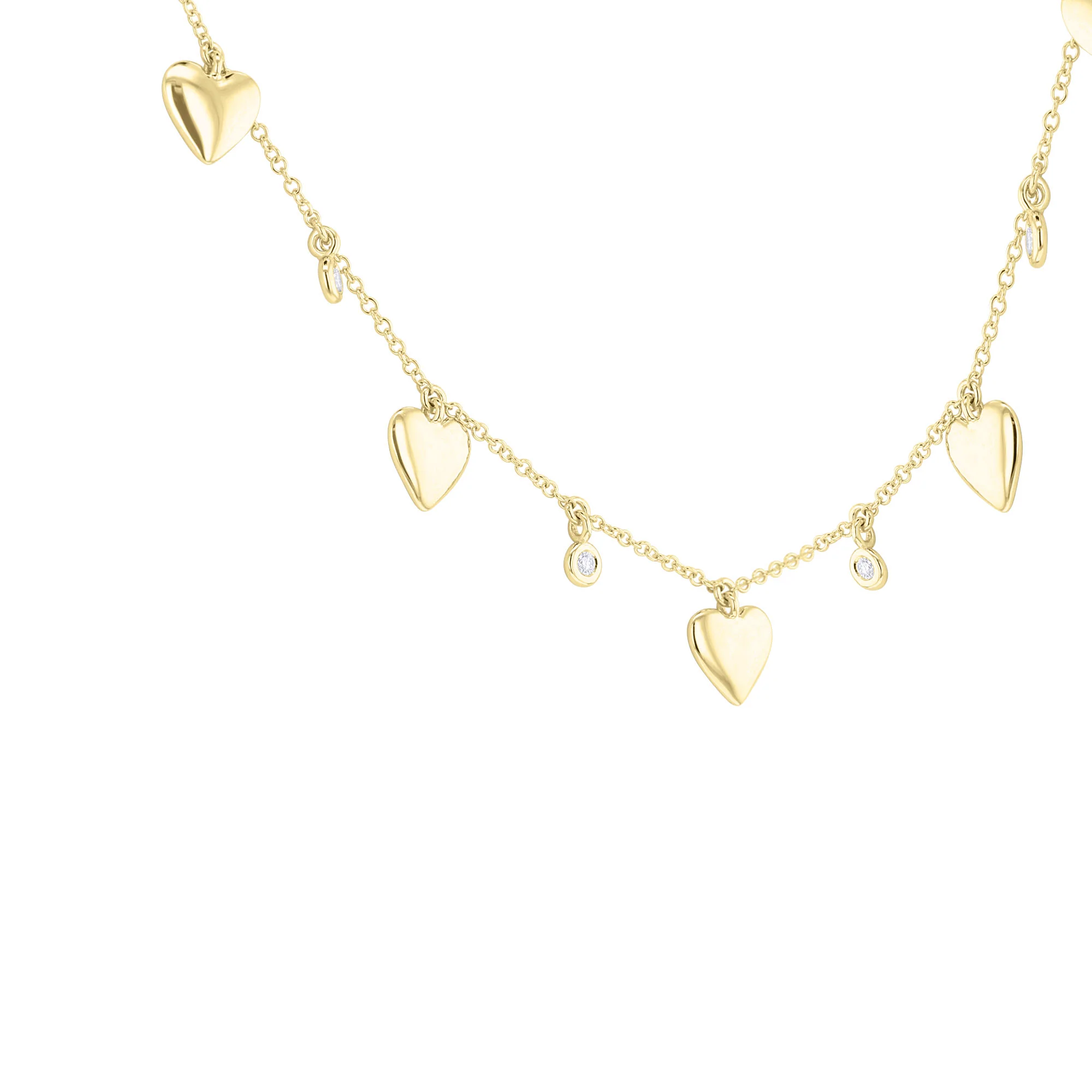 Love Bubble Diamond Choker Necklace - Image 5