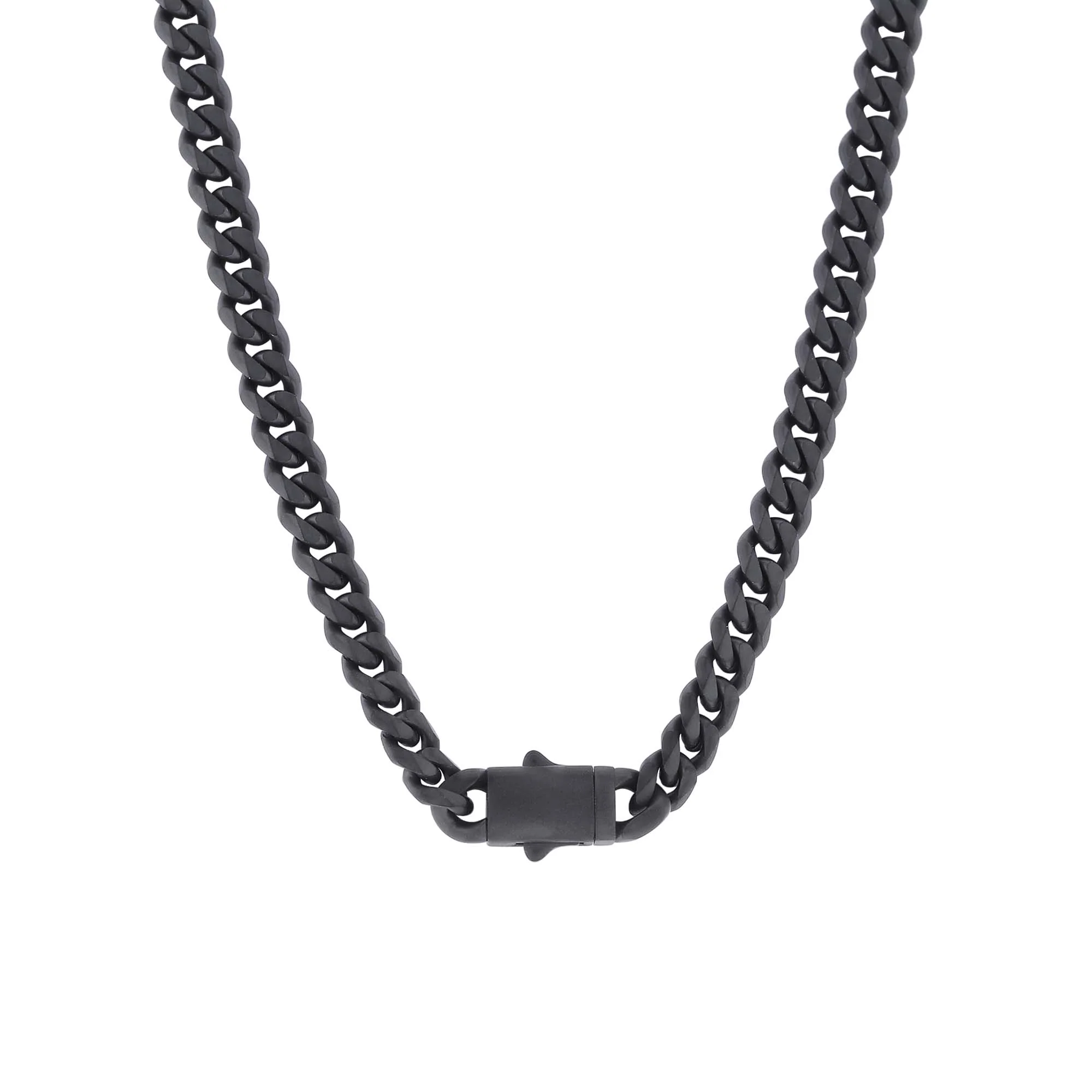 Metairie Stainless Steel & Gold Plated Curb Chain Necklace - Image 2