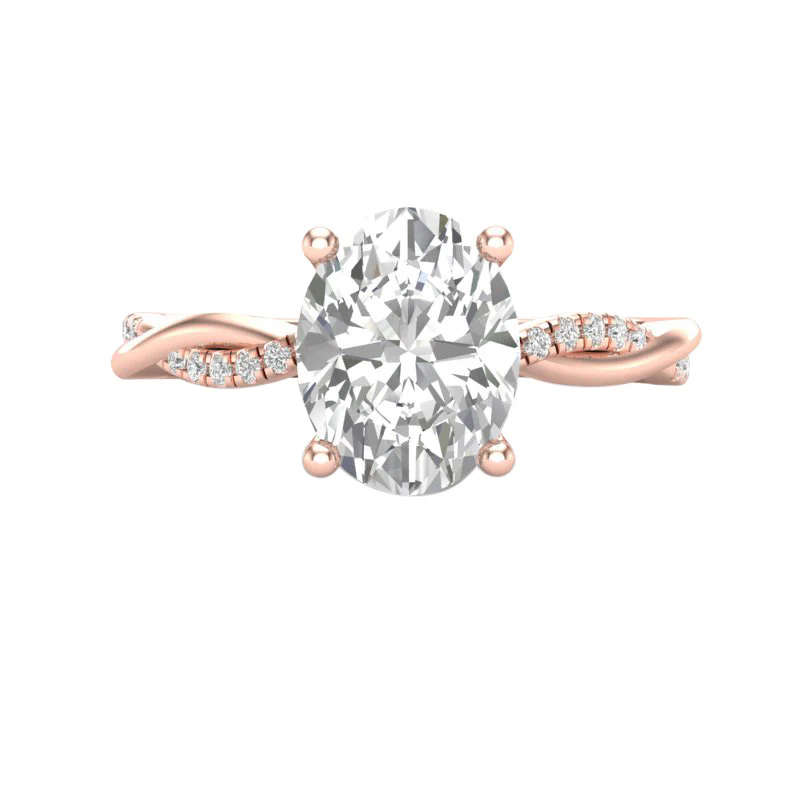 Natalie Build Your Own Earth Born Diamond Engagement Ring 1/5ct - Image 12