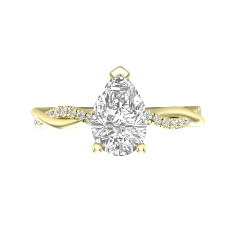 Natalie Build Your Own Earth Born Diamond Engagement Ring 1/5ct - Image 19