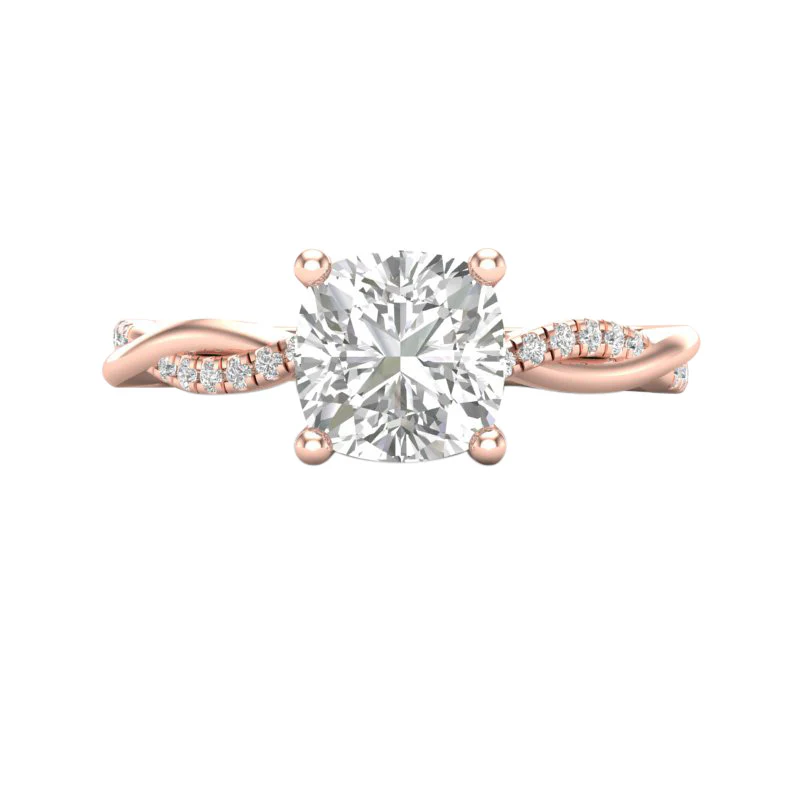 Natalie Build Your Own Earth Born Diamond Engagement Ring 1/5ct - Image 24