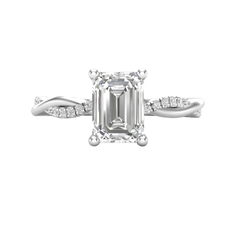 Natalie Build Your Own Earth Born Diamond Engagement Ring 1/5ct - Image 25