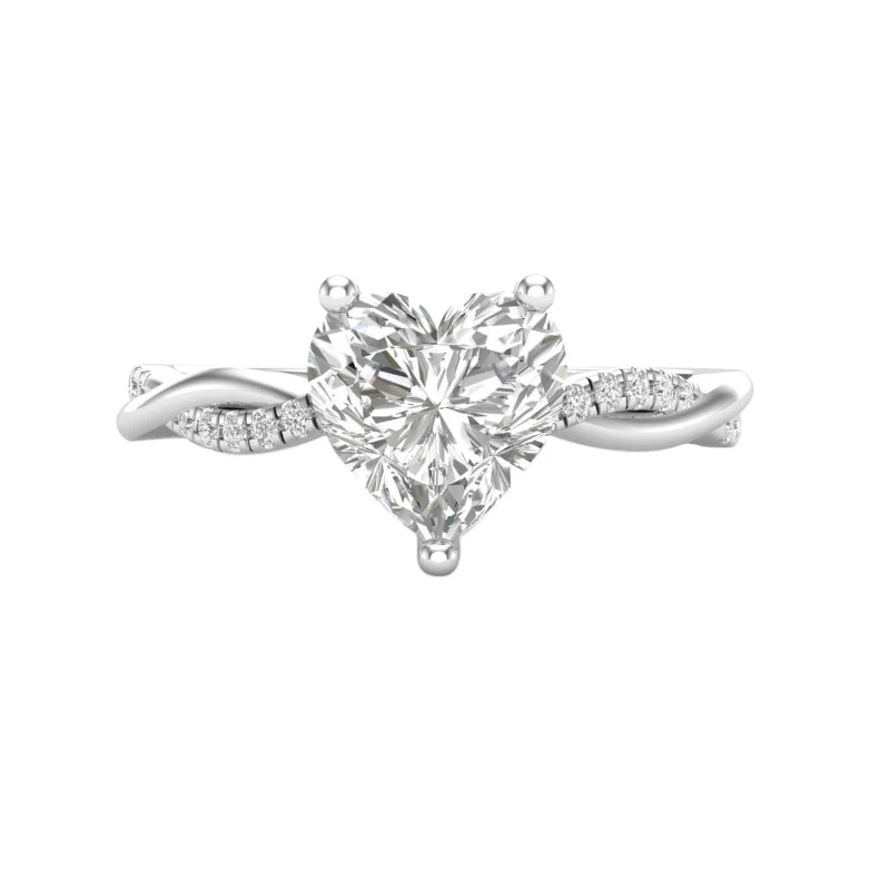 Natalie Build Your Own Earth Born Diamond Engagement Ring 1/5ct - Image 30