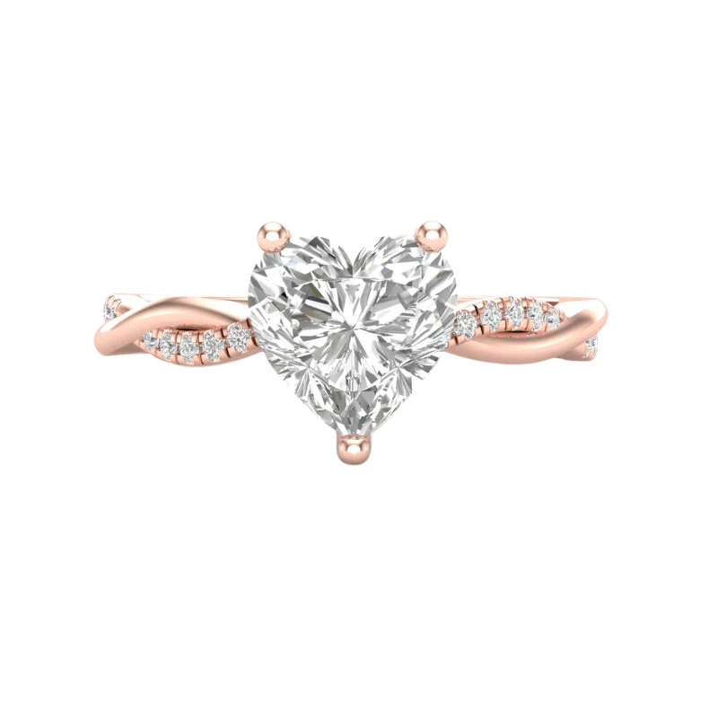 Natalie Build Your Own Earth Born Diamond Engagement Ring 1/5ct - Image 32