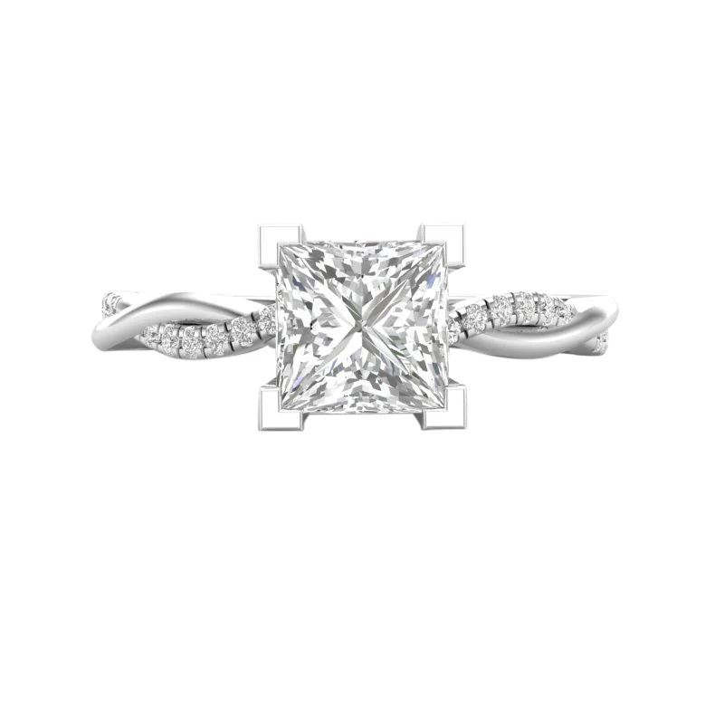 Natalie Build Your Own Earth Born Diamond Engagement Ring 1/5ct - Image 34