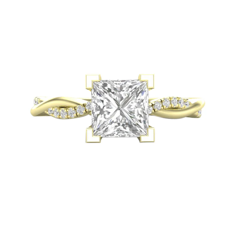 Natalie Build Your Own Earth Born Diamond Engagement Ring 1/5ct - Image 35