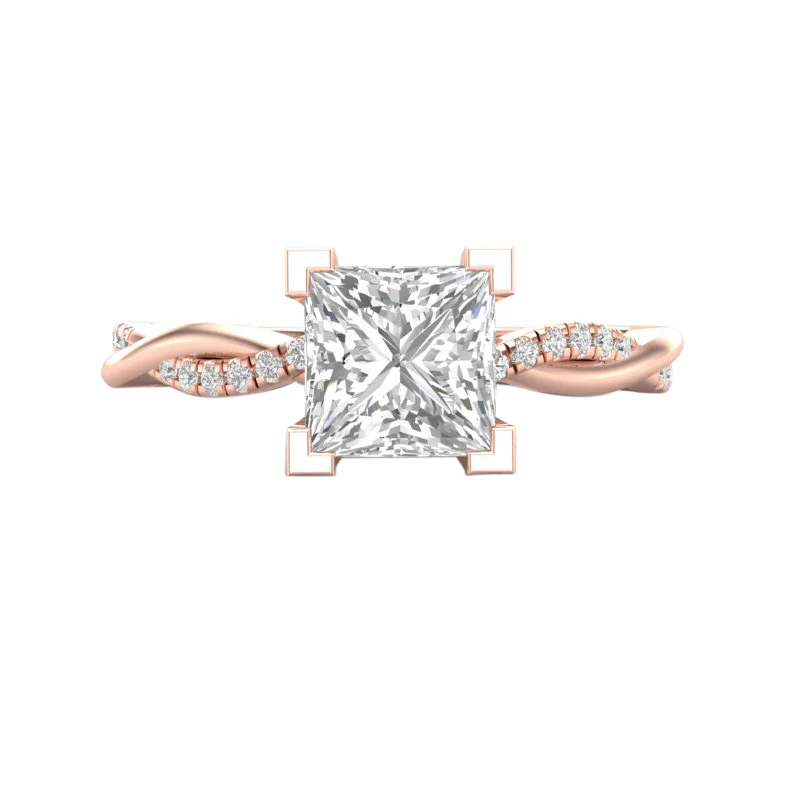 Natalie Build Your Own Earth Born Diamond Engagement Ring 1/5ct - Image 36