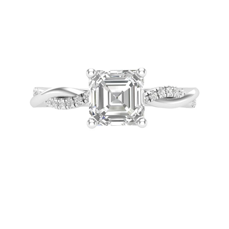 Natalie Build Your Own Earth Born Diamond Engagement Ring 1/5ct - Image 41