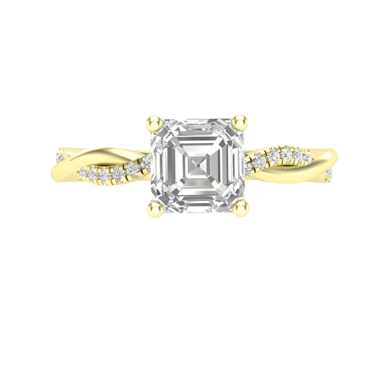 Natalie Build Your Own Earth Born Diamond Engagement Ring 1/5ct - Image 43