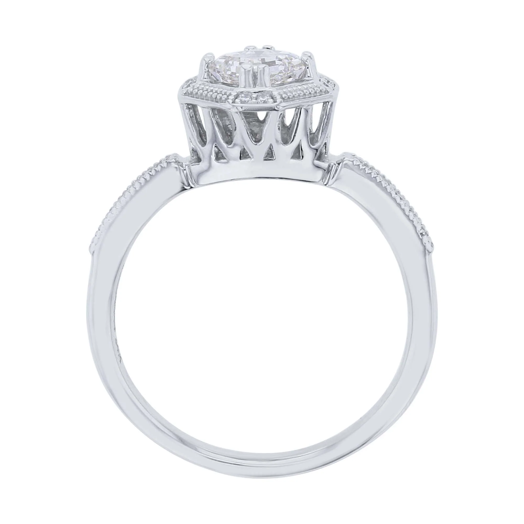 Olenna Certified Ready for Love Diamond Engagement Ring - Image 3
