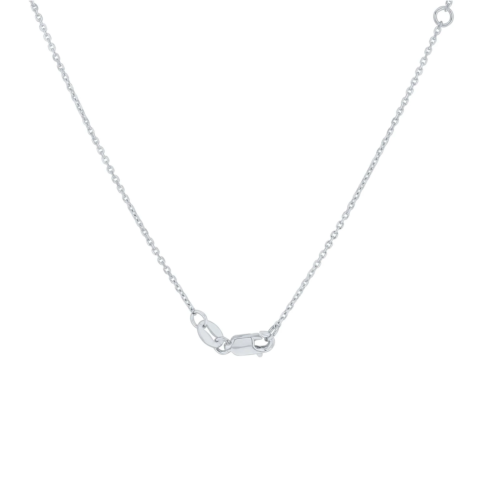 Petite Crown Diamond Necklace - Image 4