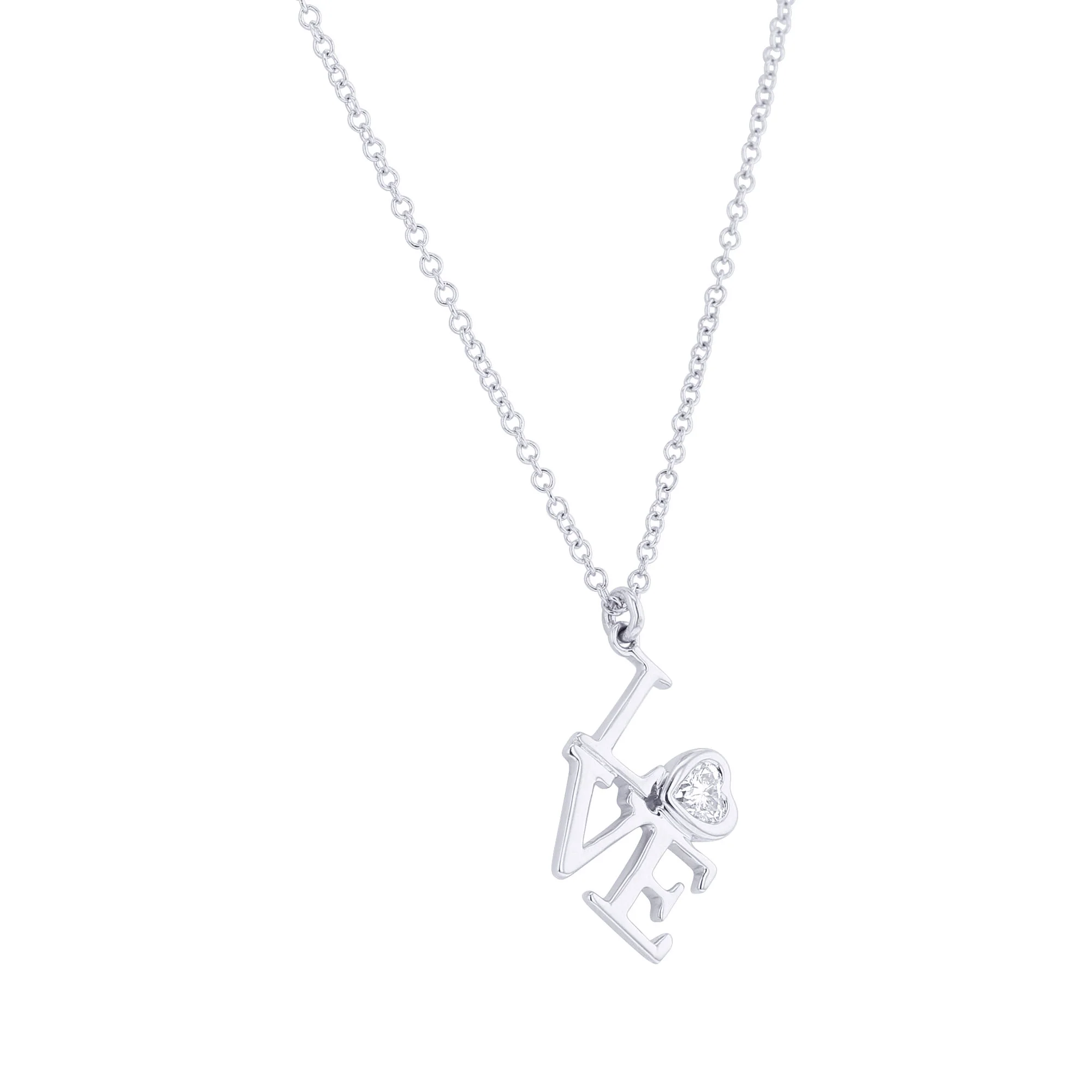 Philly Love Bezel Diamond Necklace - Image 6