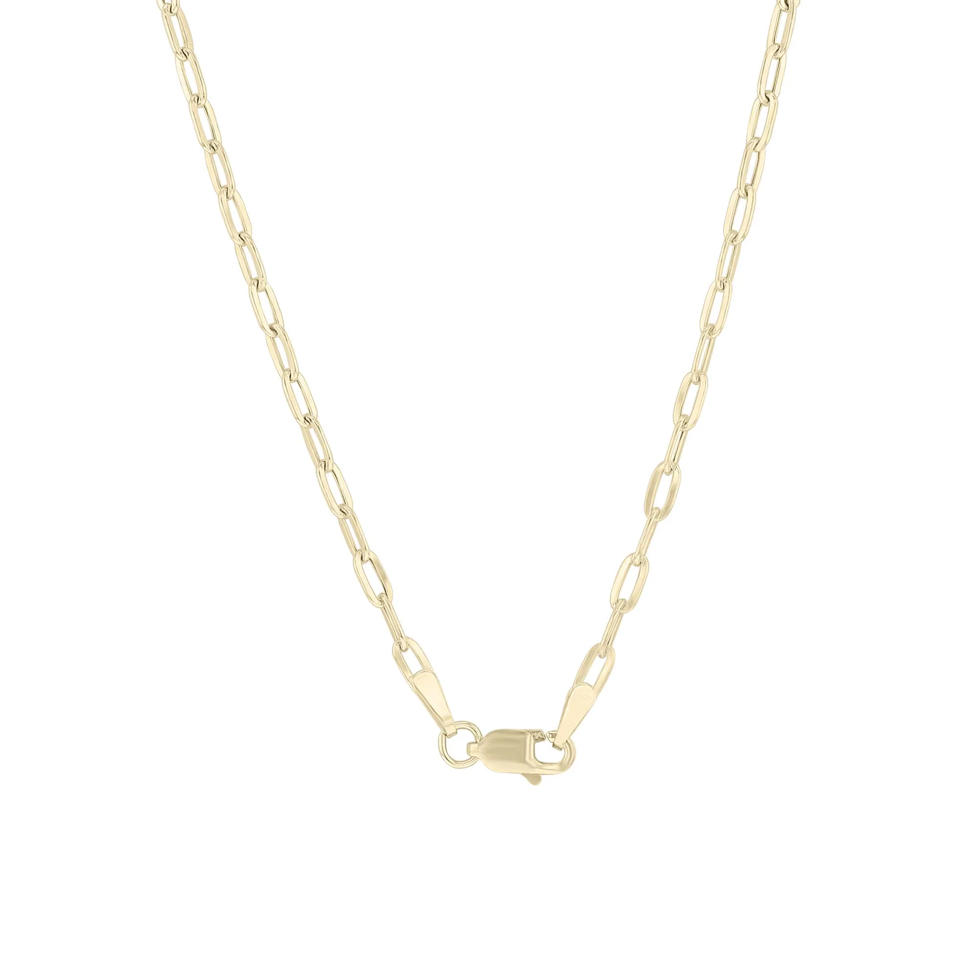 Phoebe Paper Clip Chain Necklace - Image 2