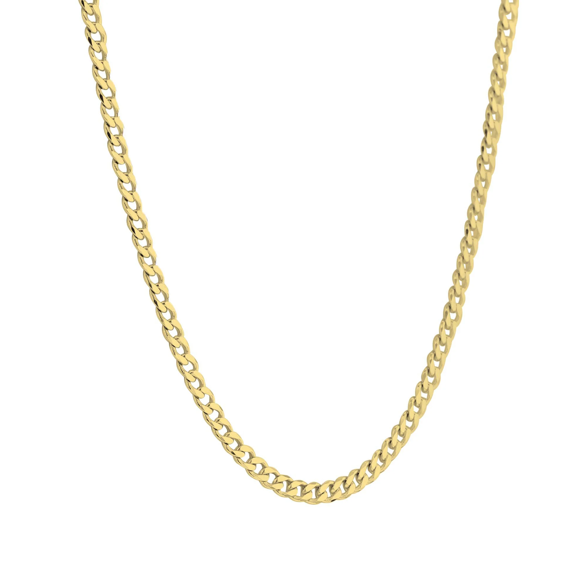 Rogan Gold Curb Link Chain Necklace- 16" - Image 3