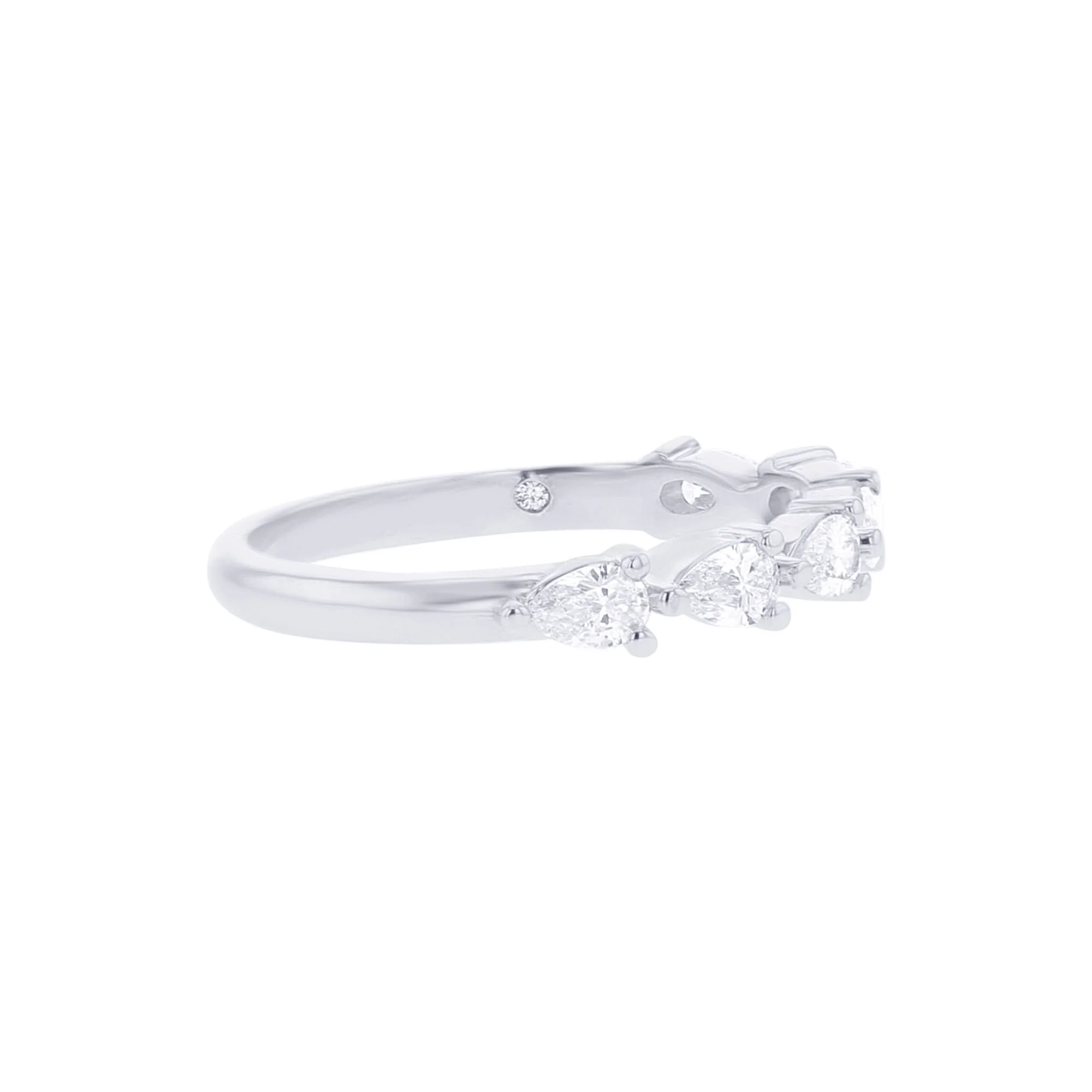 Simply Pear Diamond Wedding Ring 1/2ct - Image 5
