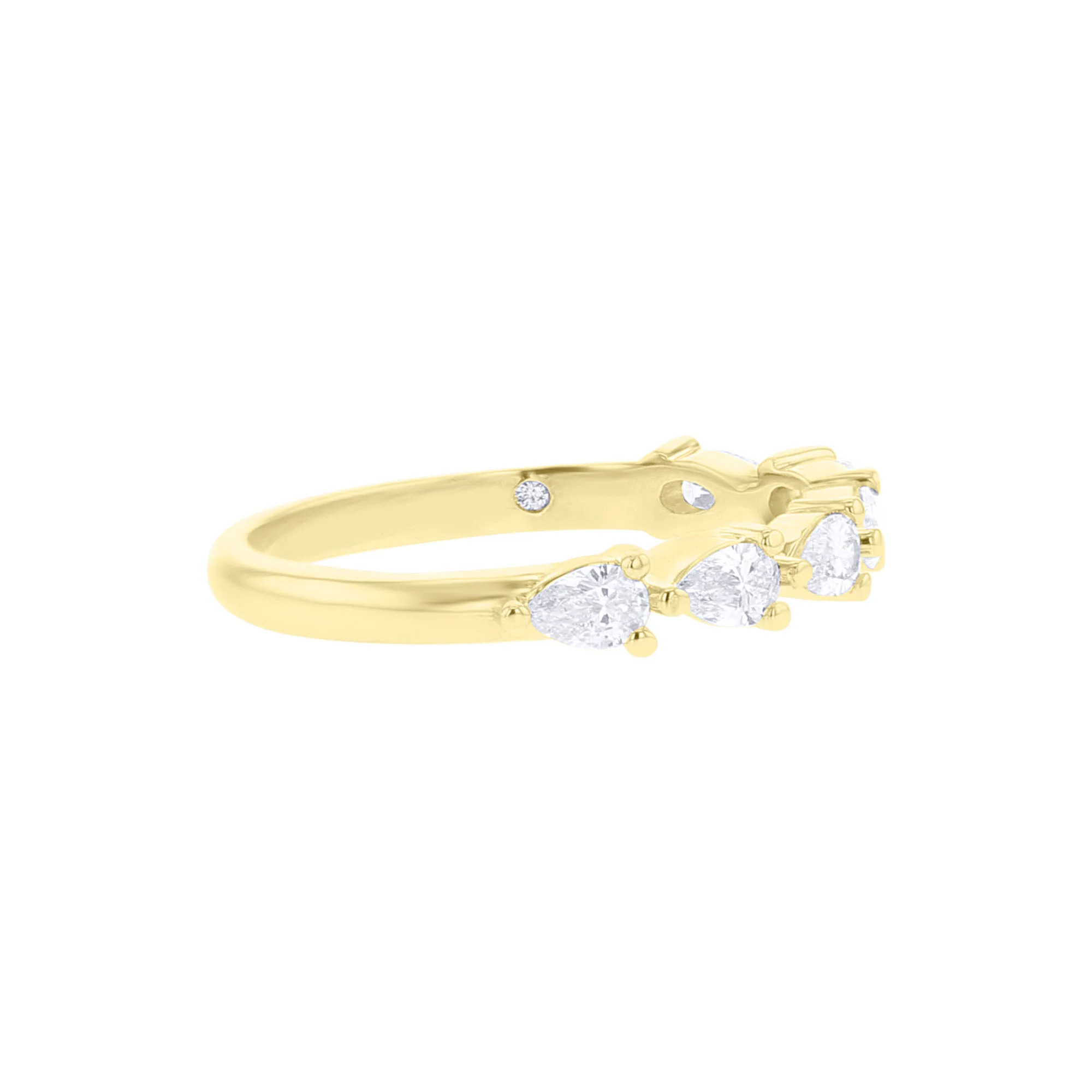 Simply Pear Diamond Wedding Ring 1/2ct - Image 6