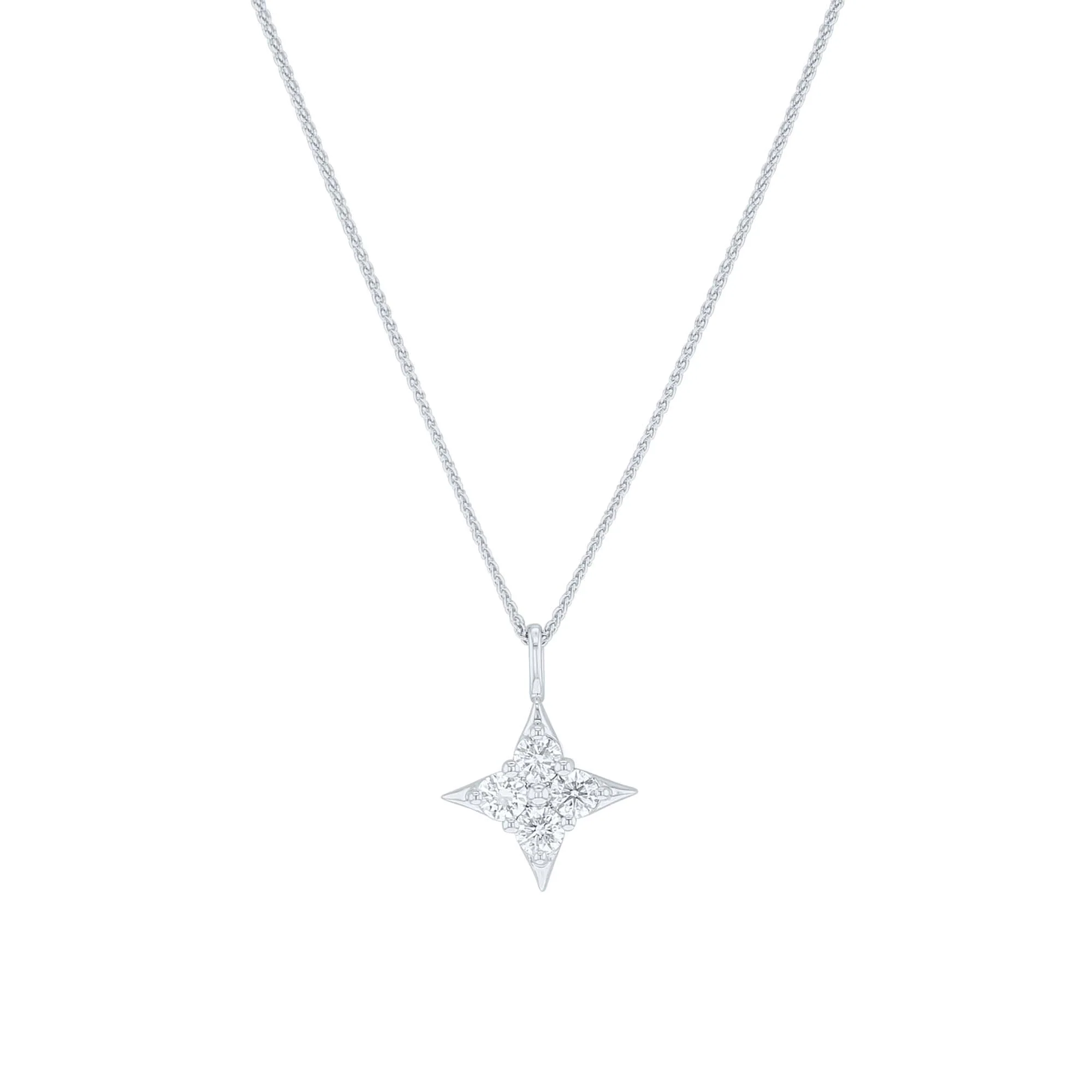 Star of Hope Diamond Necklace- 1/2ct - Image 3